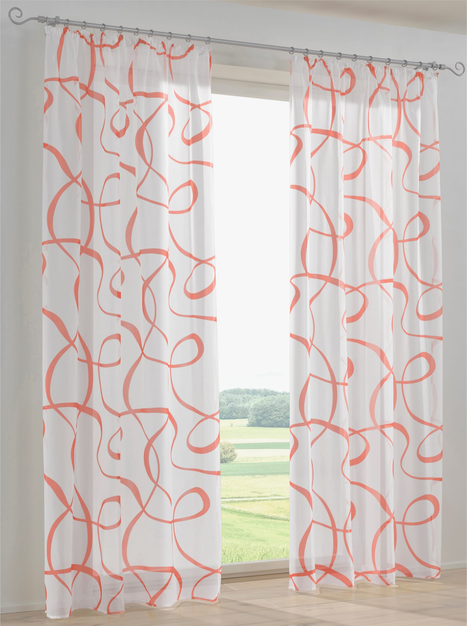 heine home Dekostore - weiß-rot