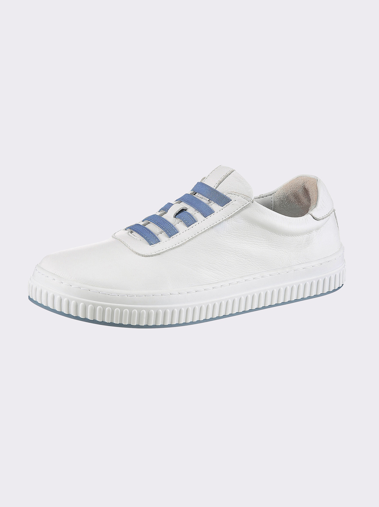 Andrea Conti Sneaker - wit/blauw