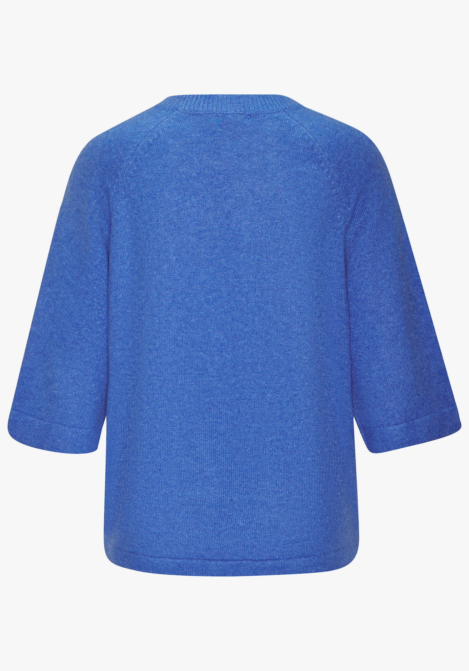 Vivance Kurzarmpullover - blau