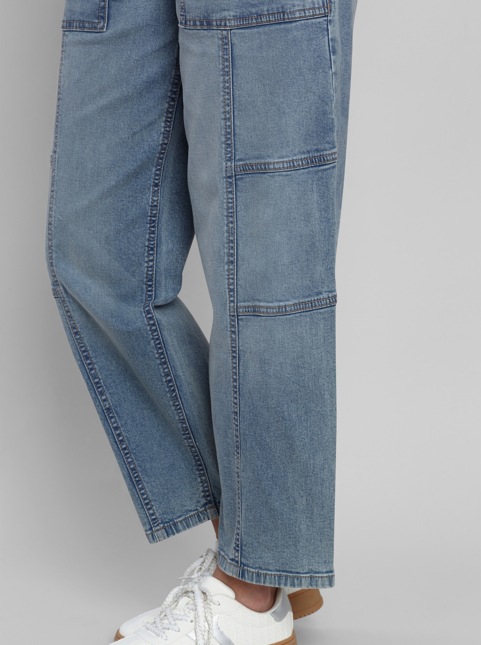 heine Jeans in Barrel-Form - blue-bleached