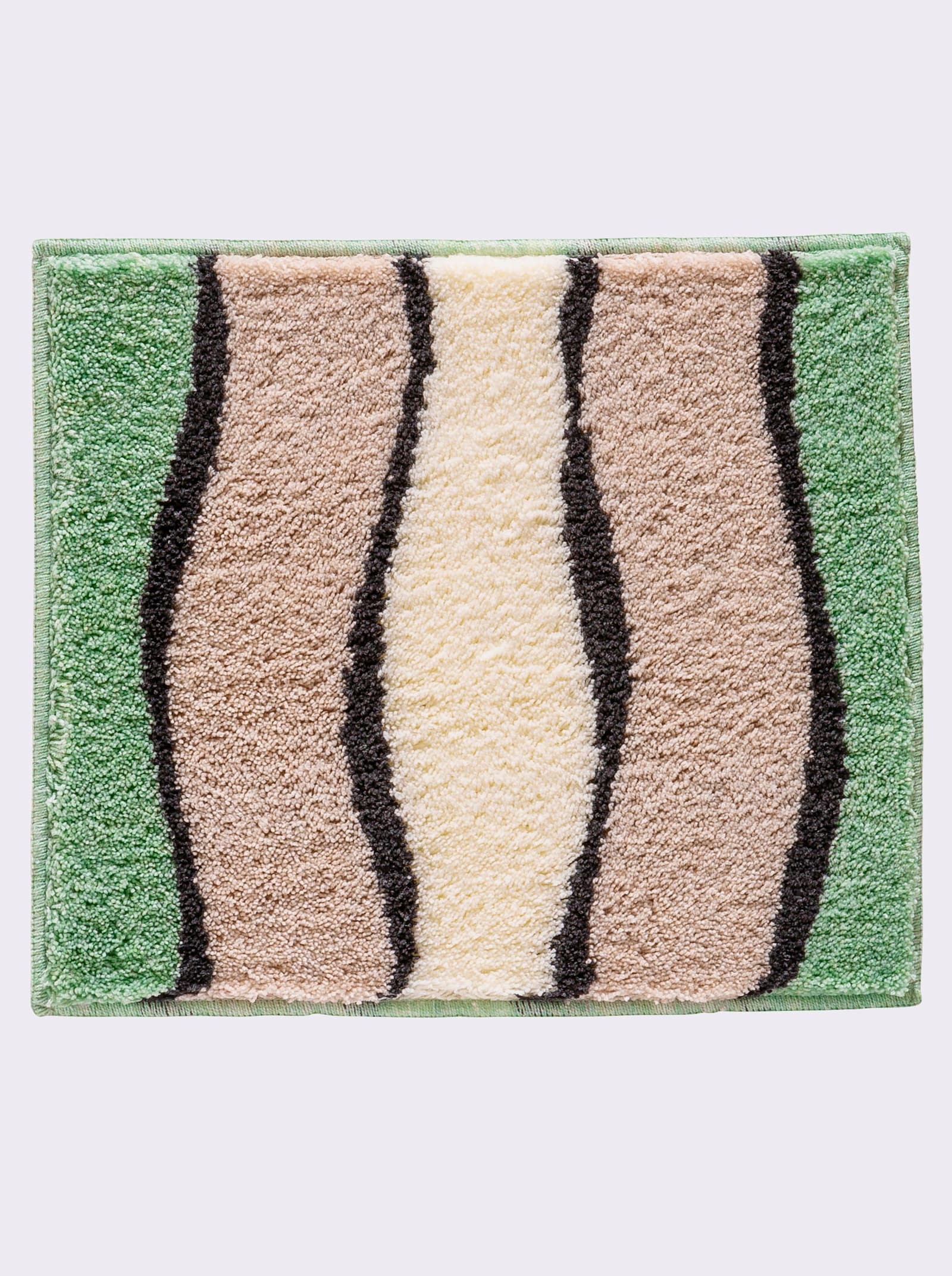 Grund Badematte - grün-taupe