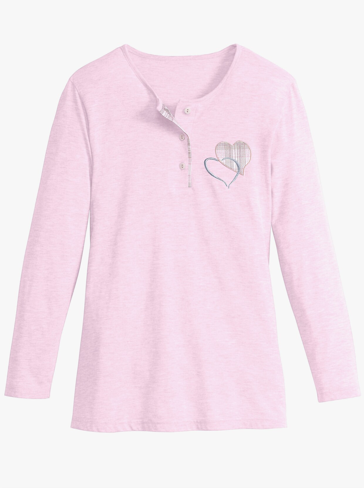 wäschepur Schlafanzug - rosé-kariert
