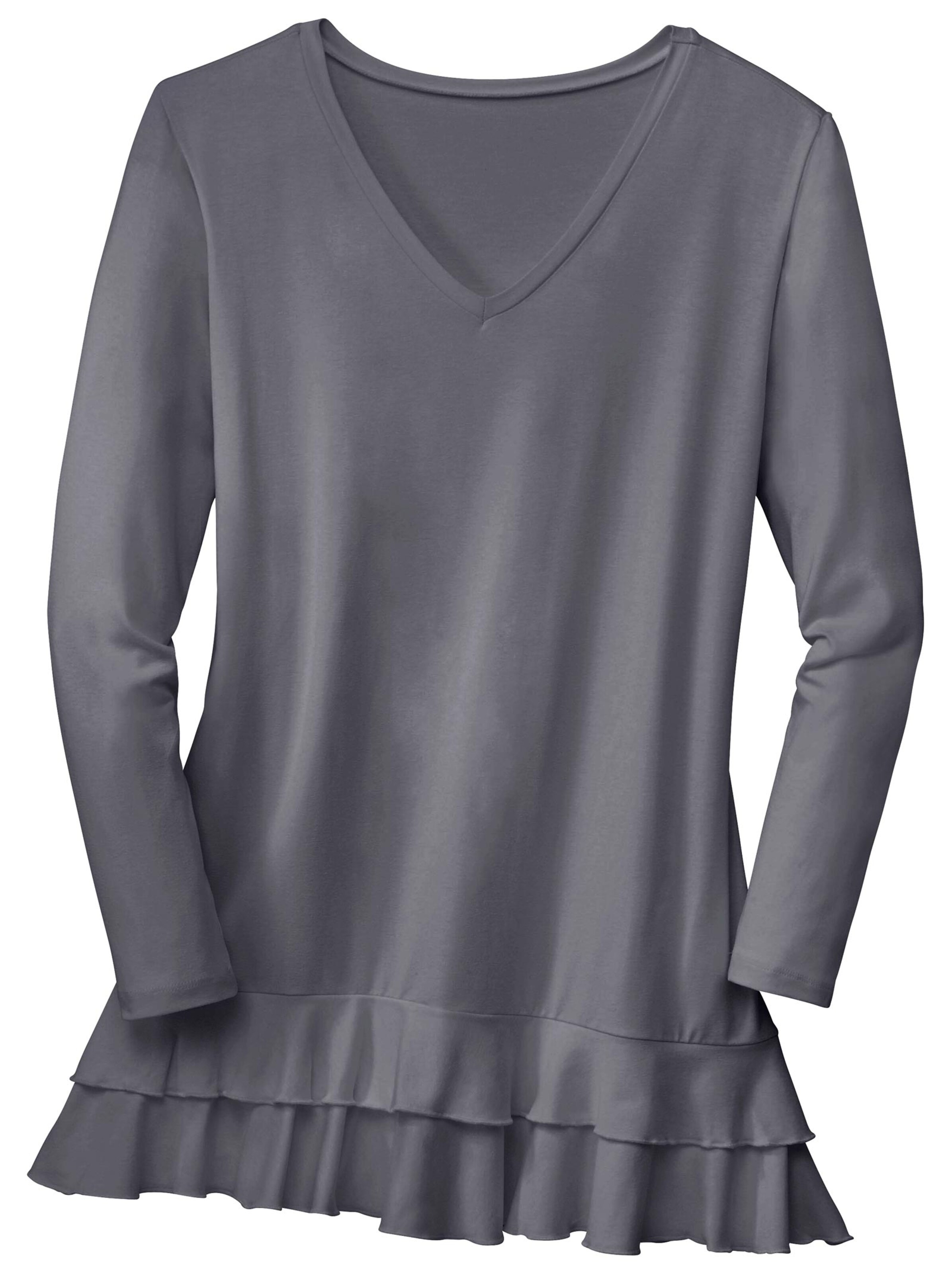 Longshirt - grau