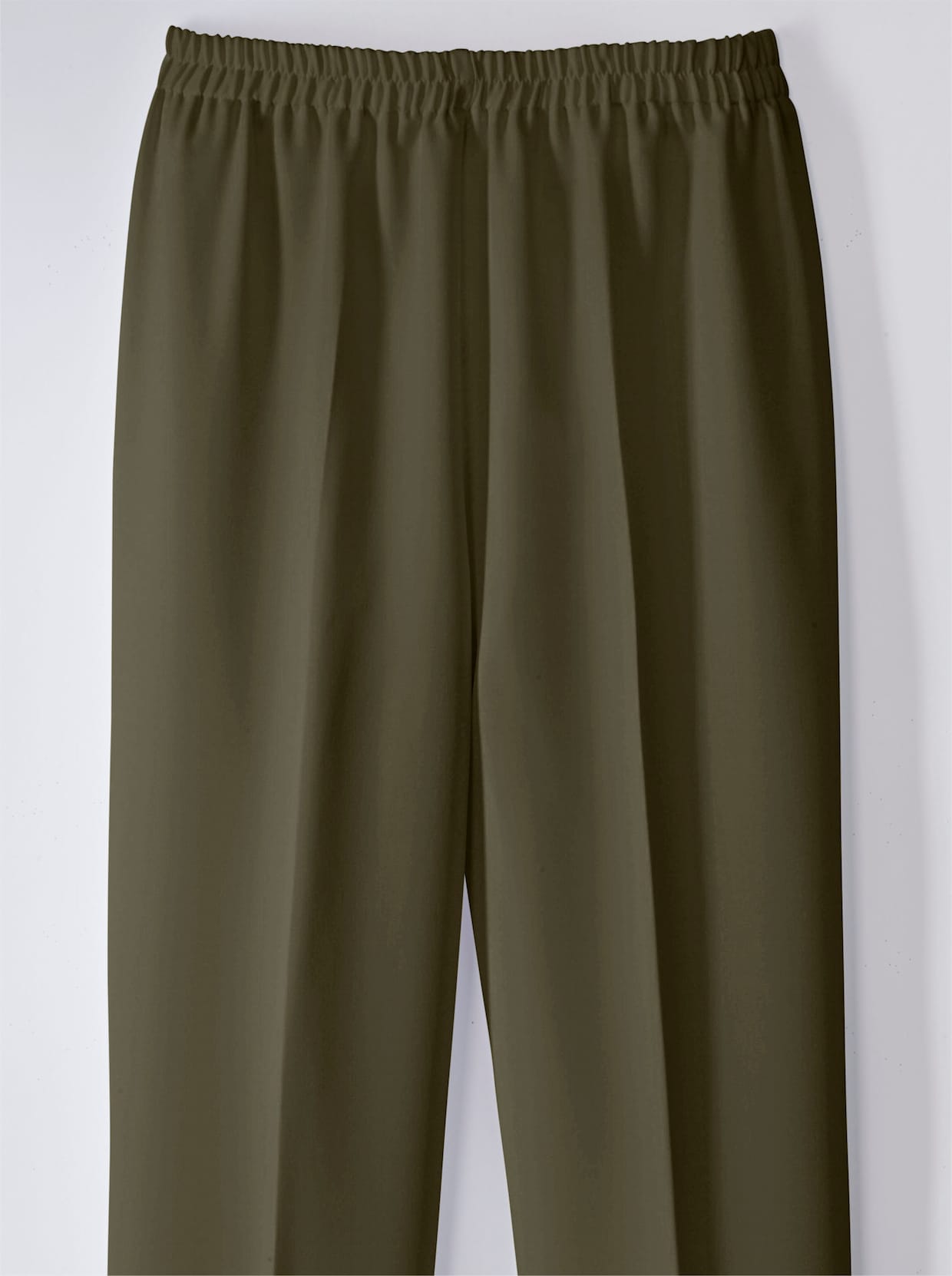 Bügelfaltenhose - khaki