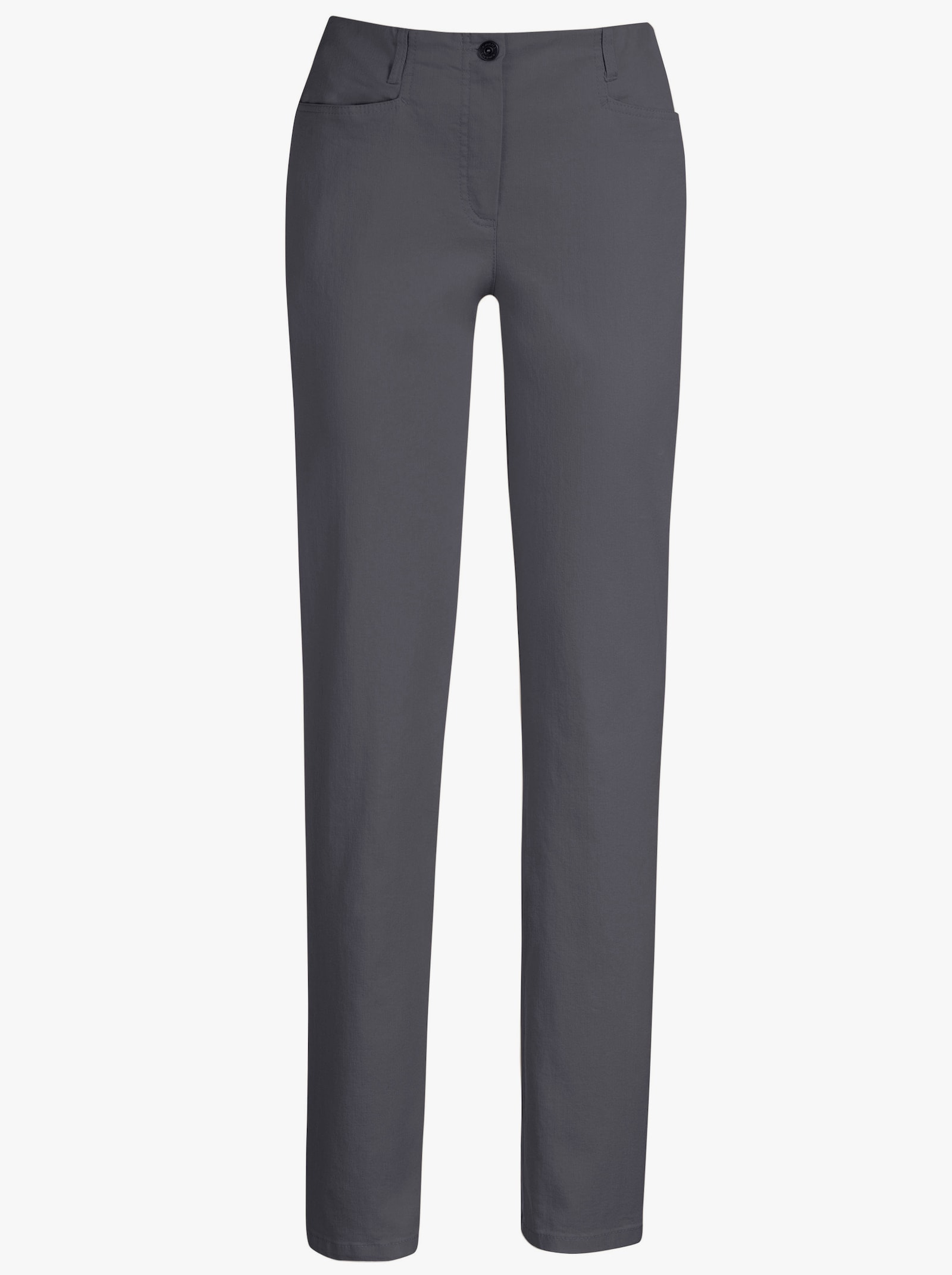 Cosma Jeans met comfortband aan de binnenzijde - grijs