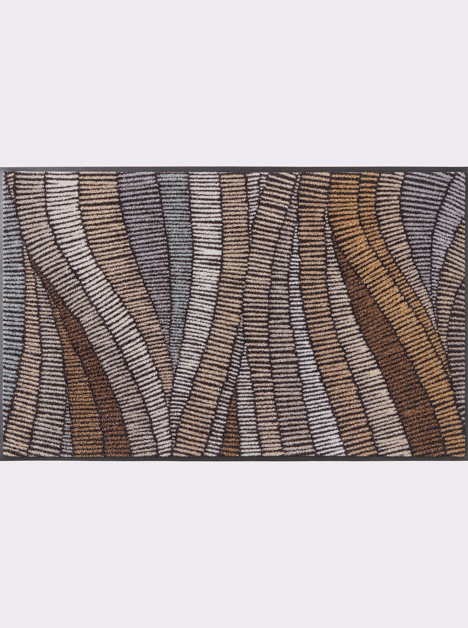 wash+dry by Kleen-Tex Fußmatte - natur-grau