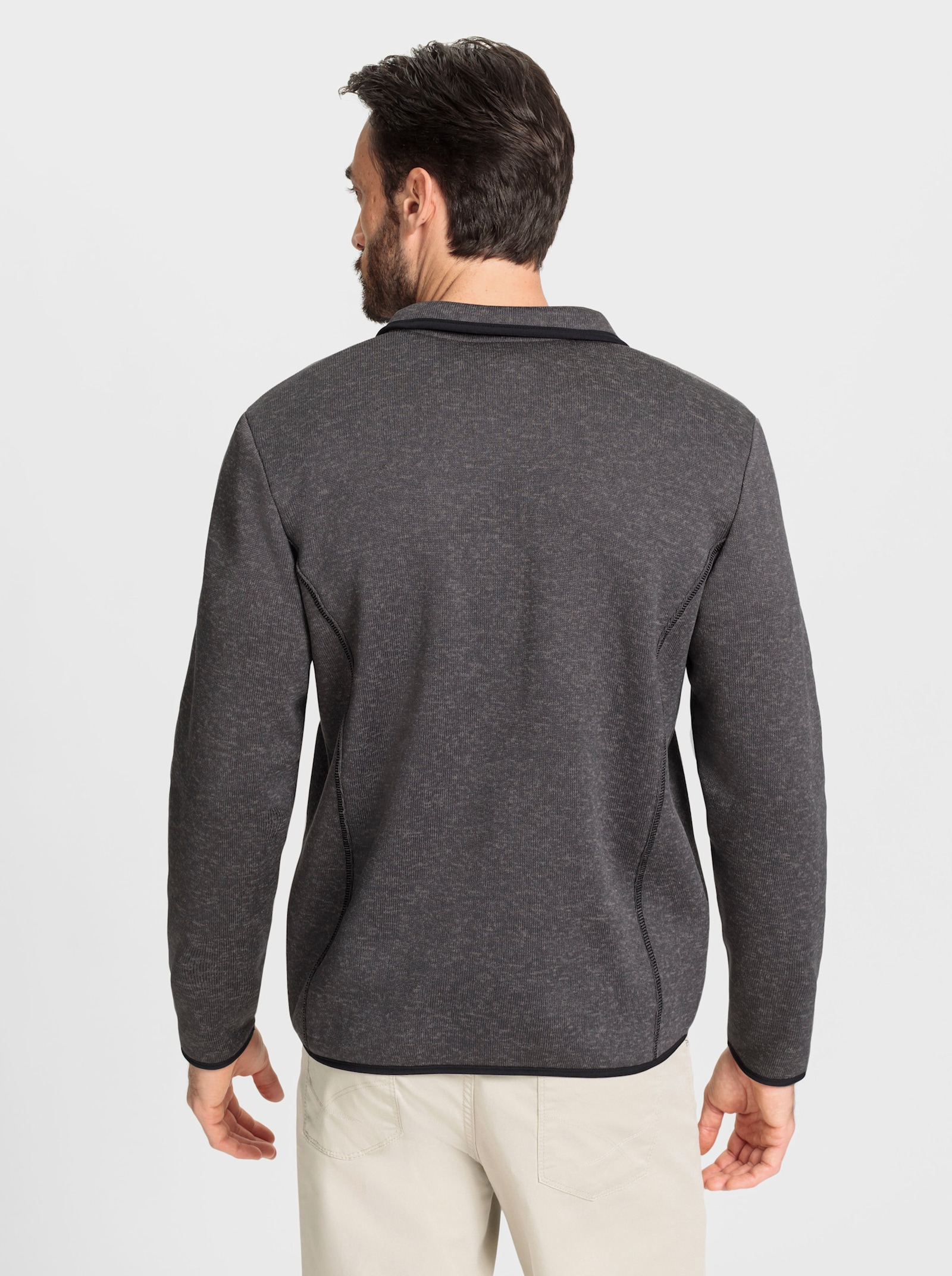 Catamaran Fleece-Jacke - anthrazit-meliert