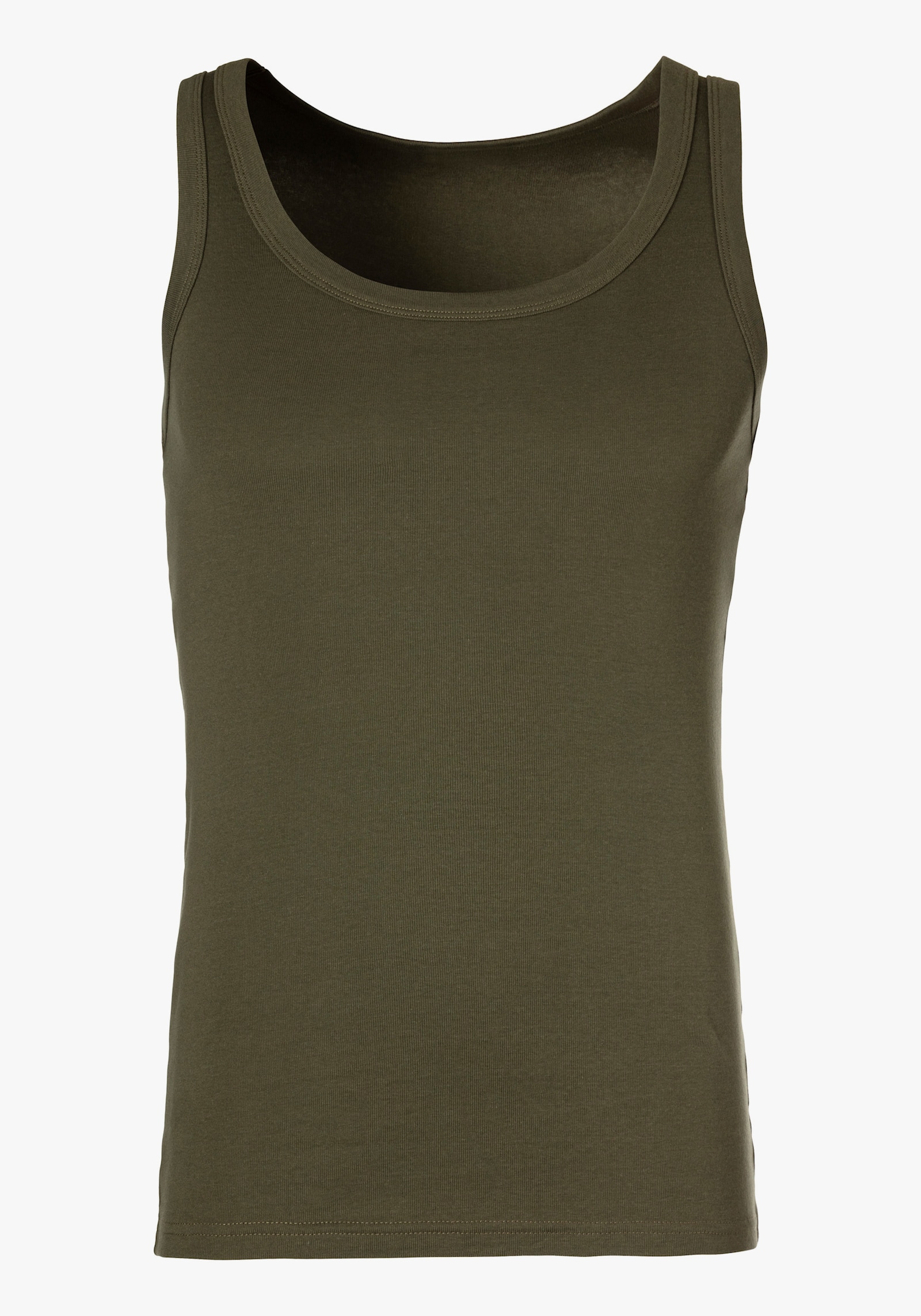 H.I.S Tanktop - kaki, zwart