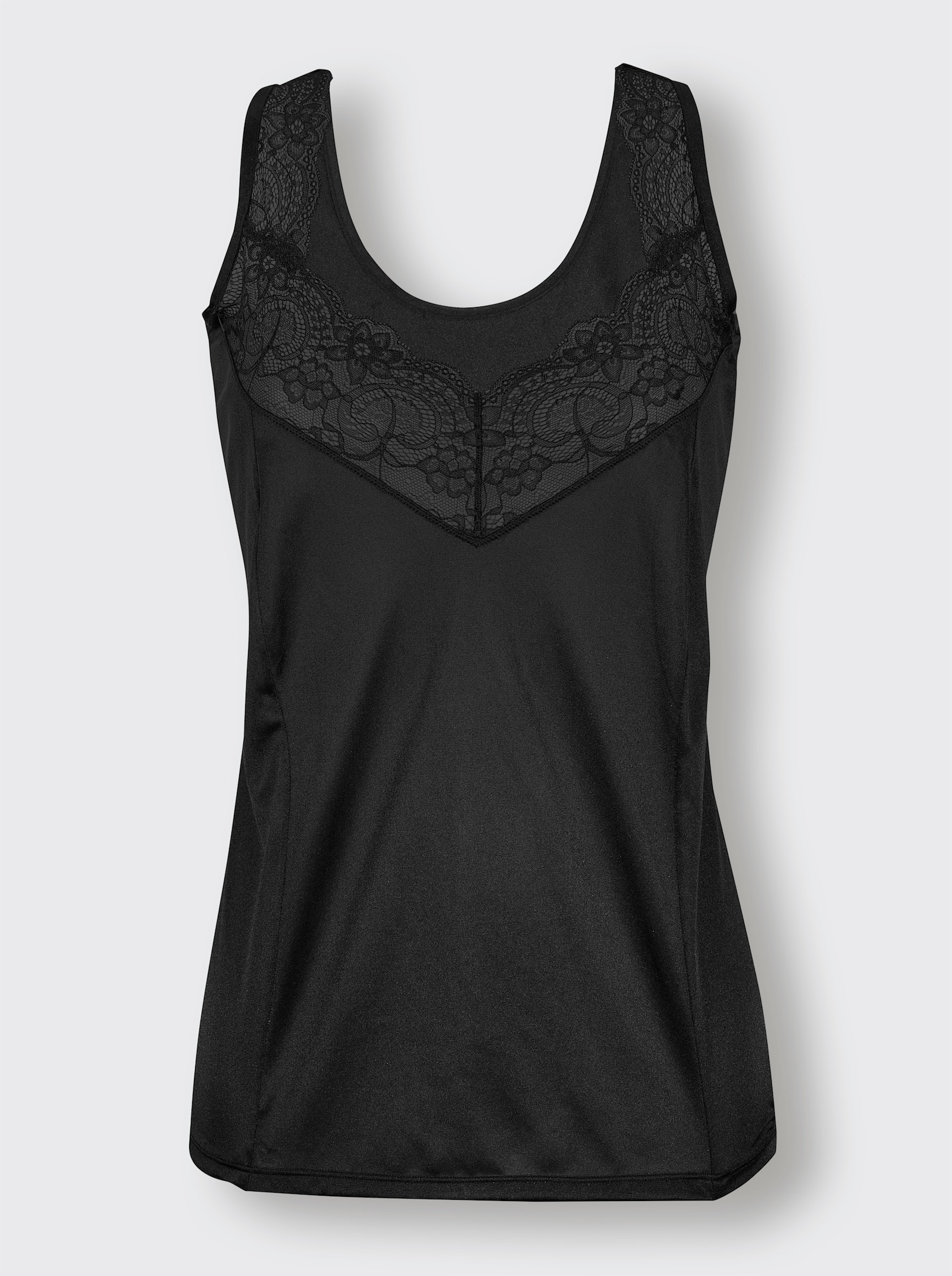 wäschepur Achselhemd - schwarz