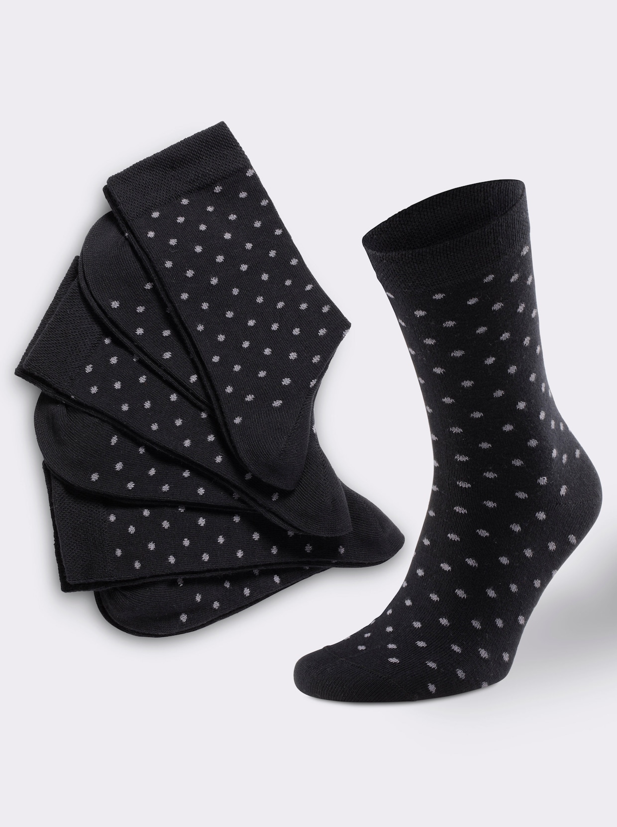 wäschepur Damen-Socken - schwarz