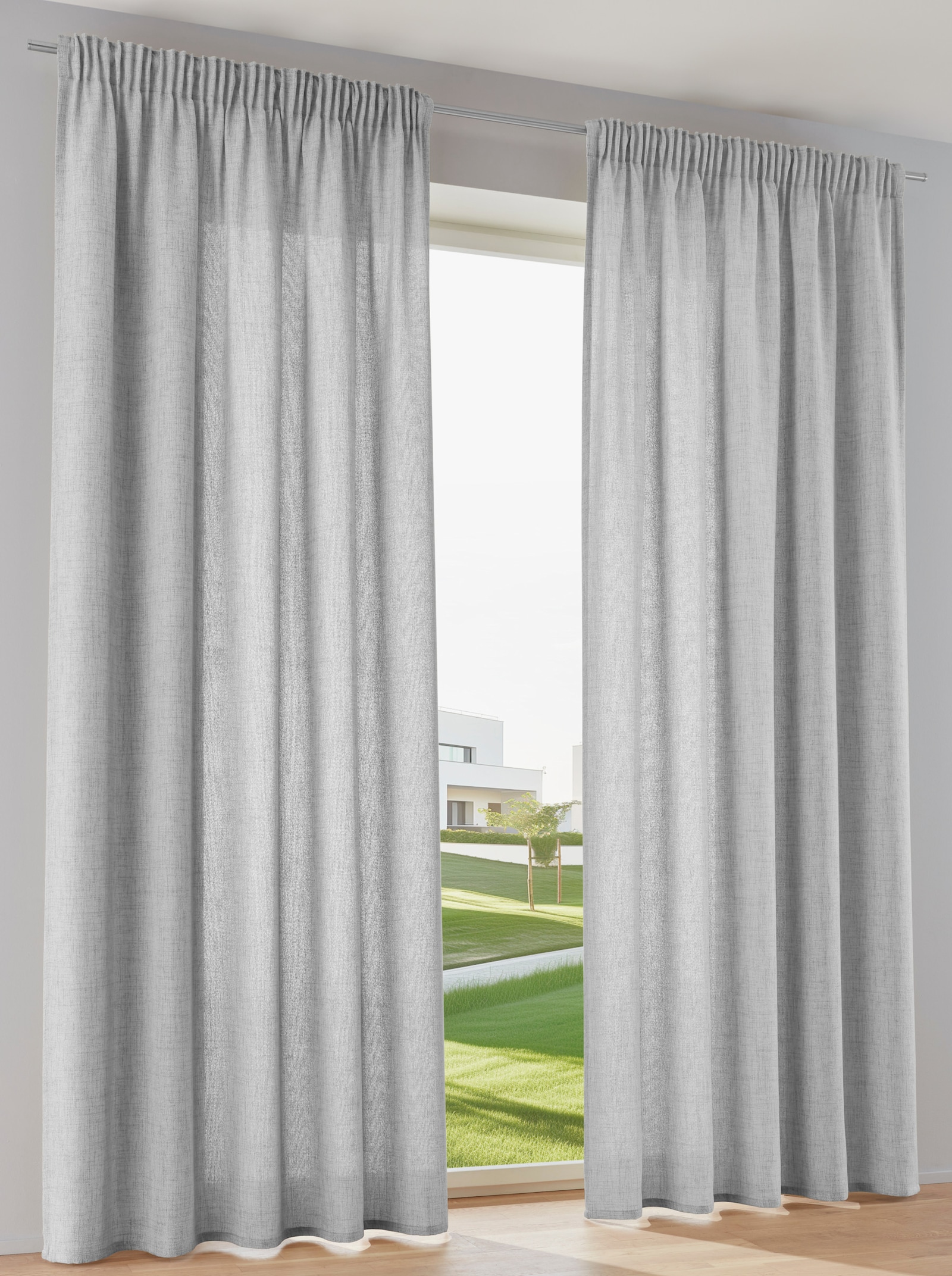 heine home Dekoschal - grau