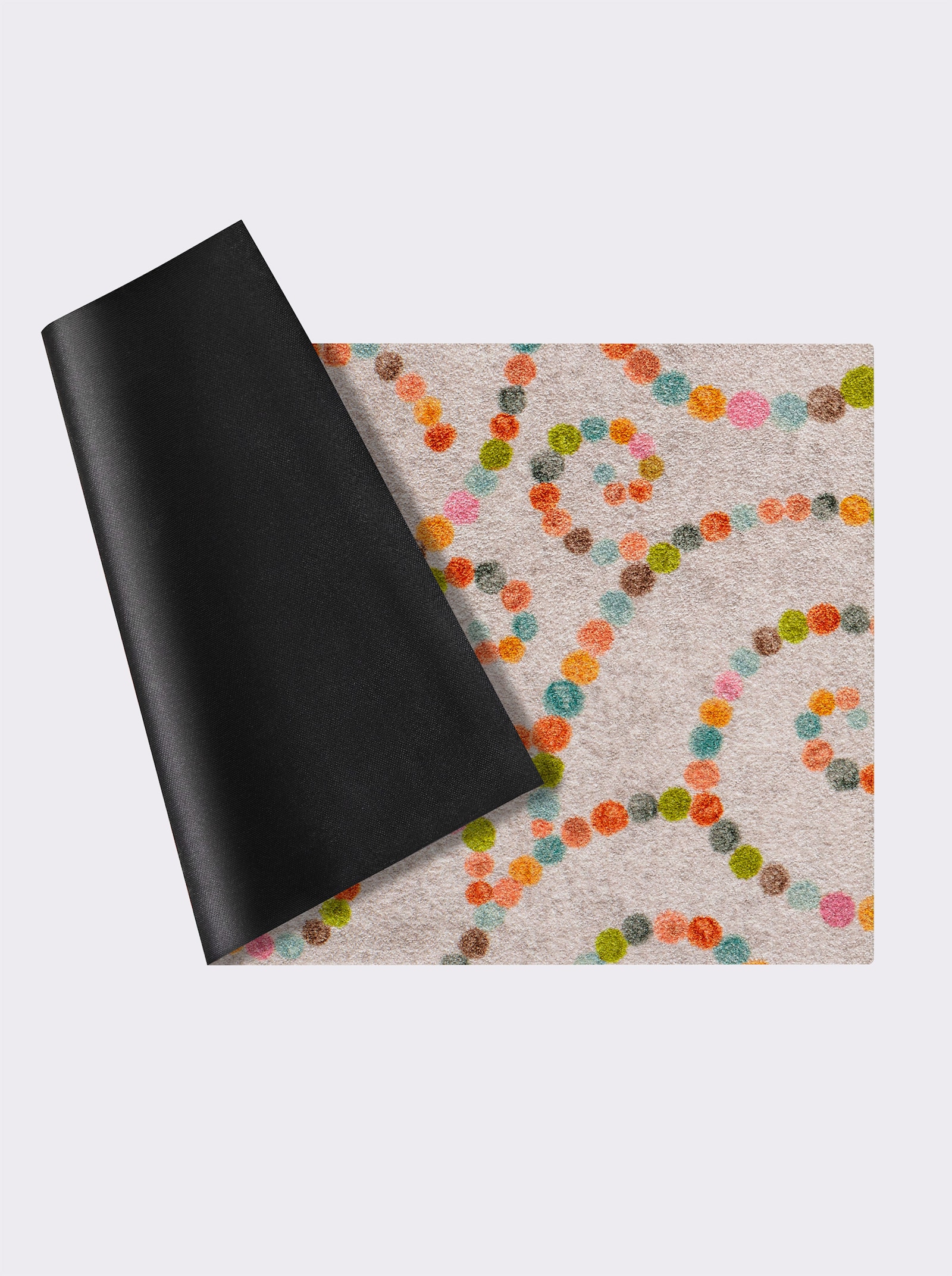 Salonloewe Fußmatte - beige-bunt