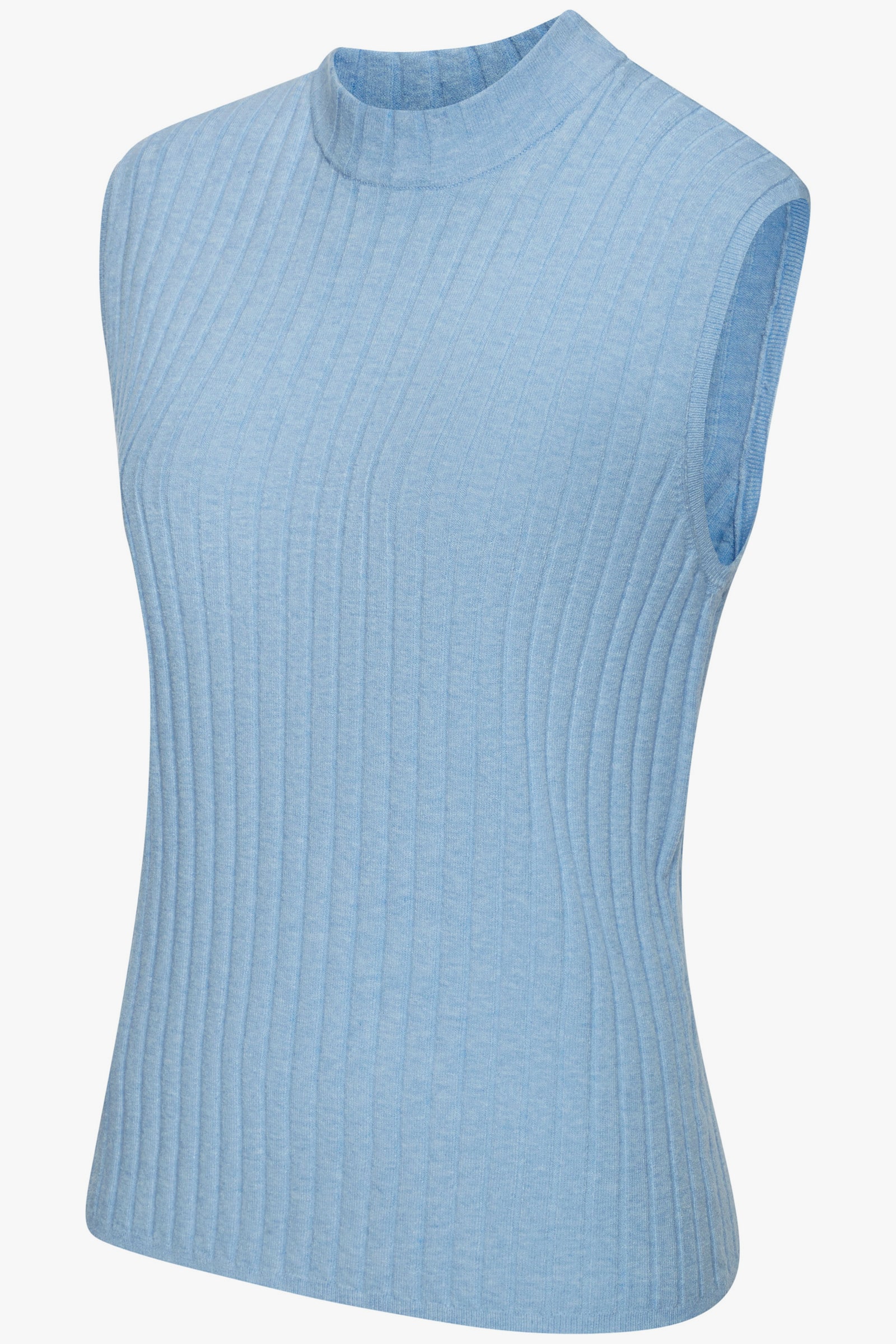 French Connection Stricktop - blau-meliert