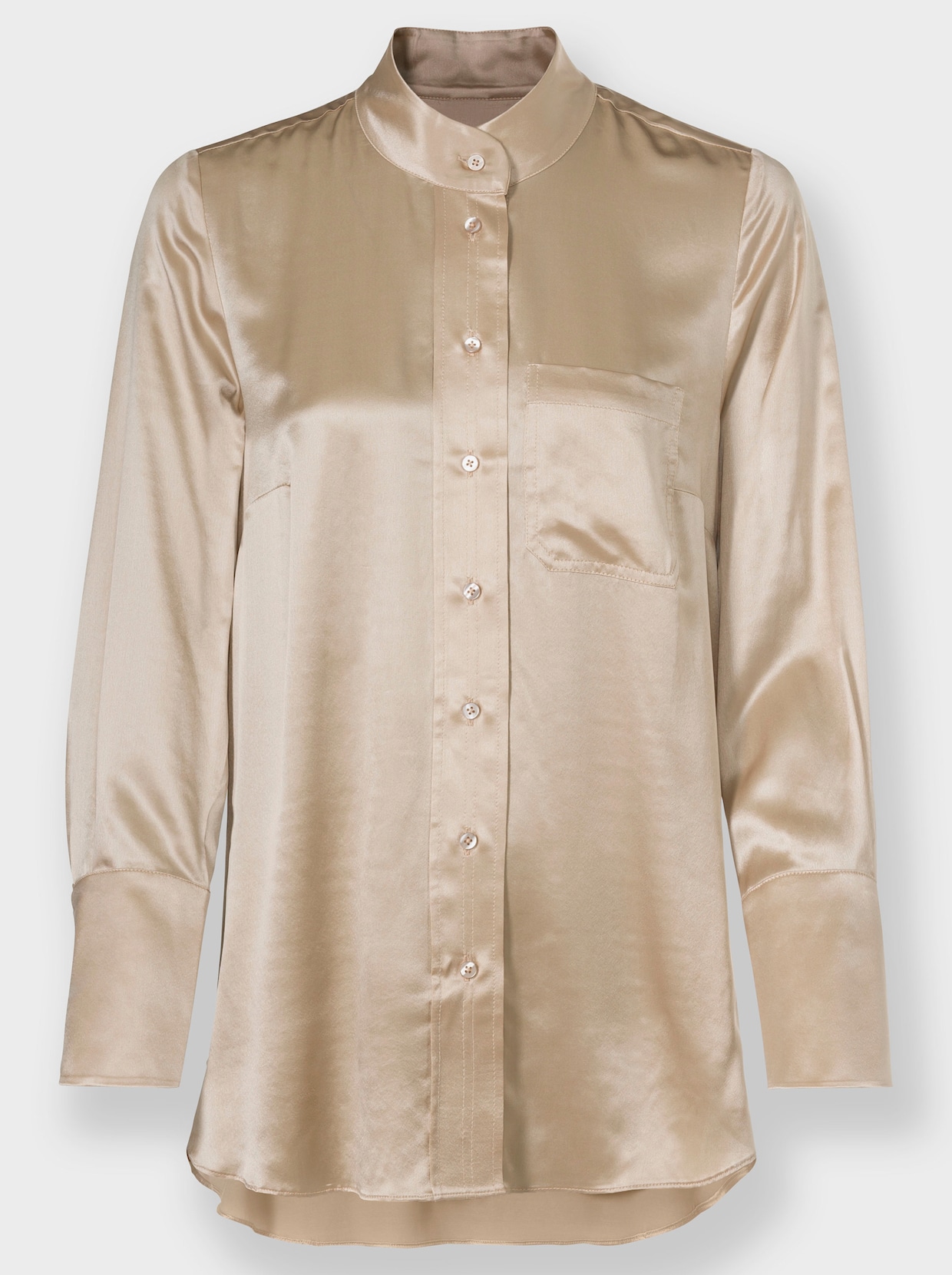 heine Satijnen blouse - beige