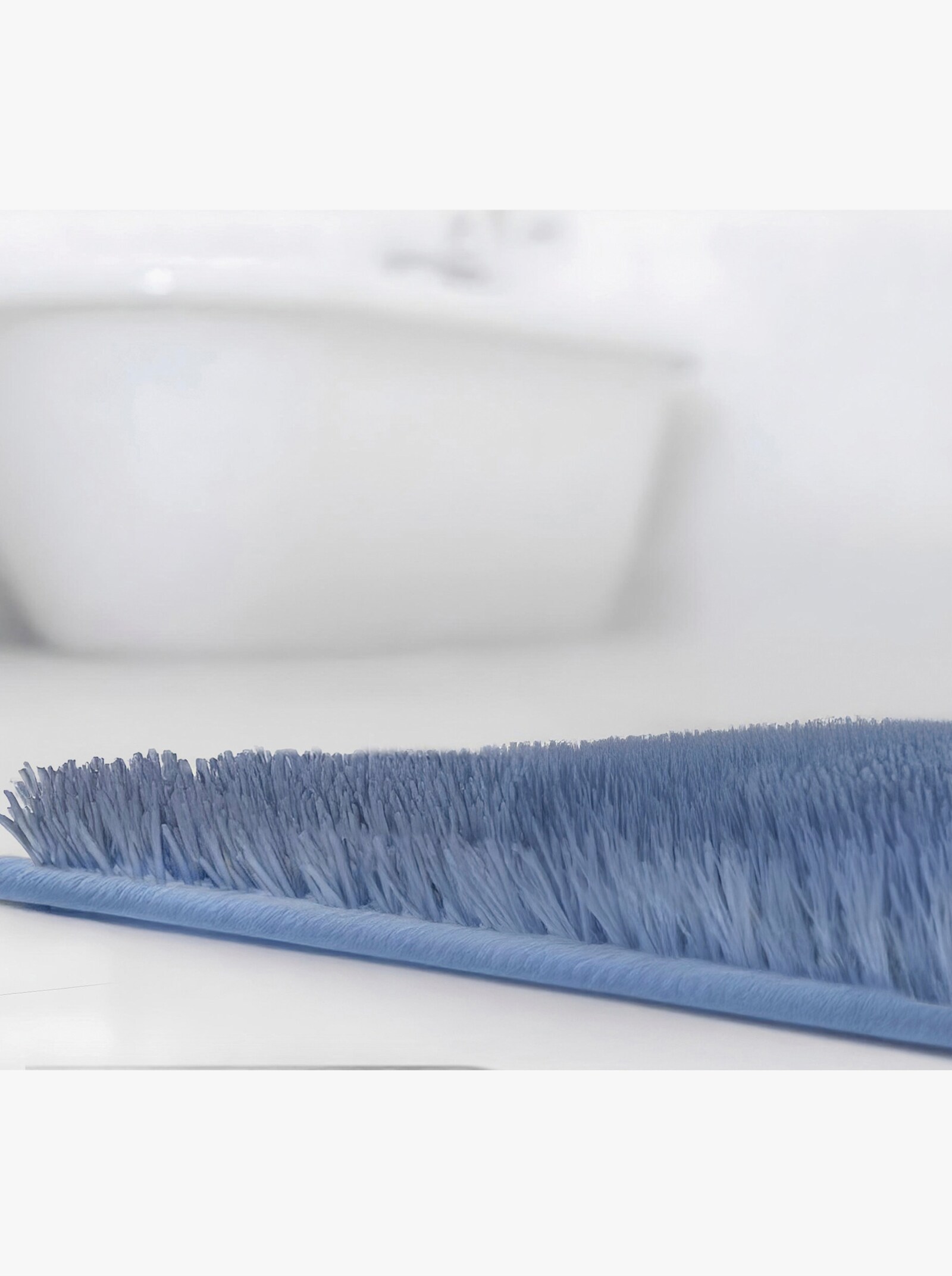 Grund Badematte - blau-braun