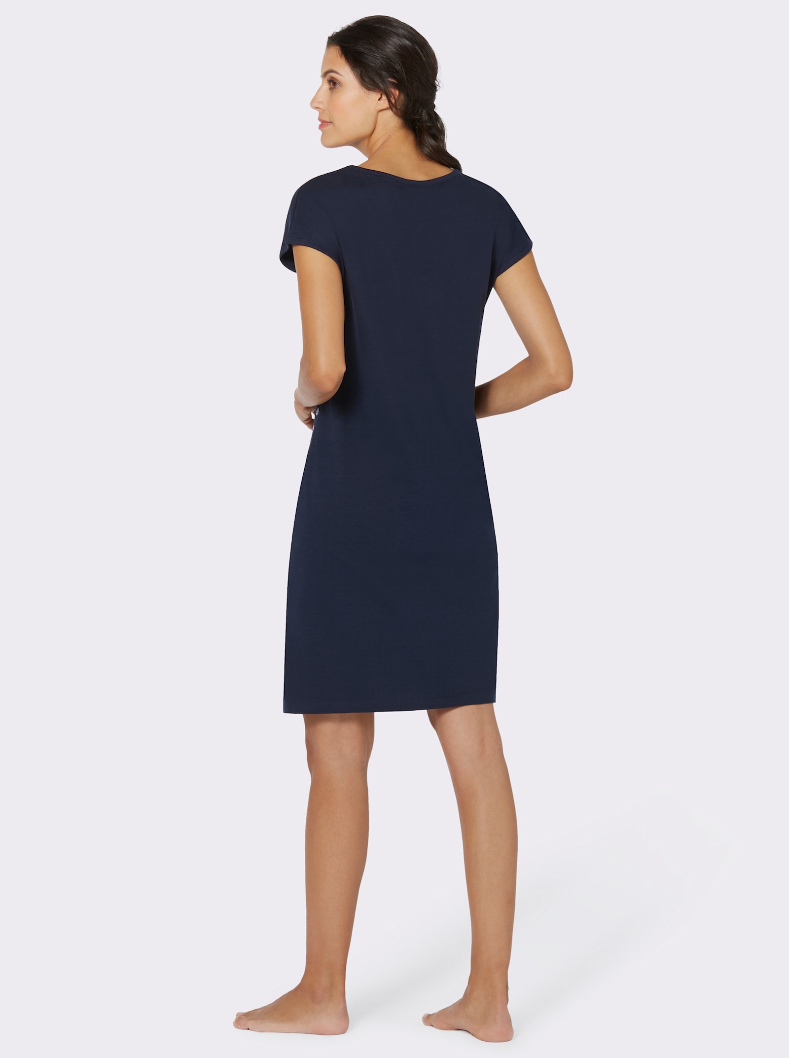 Top Ten Sommerkleid im Doppelpack - marine + rot