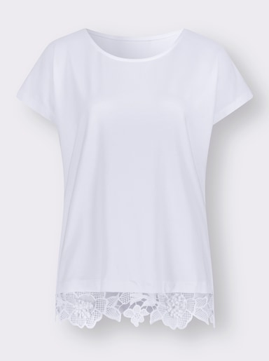 Shirt met korte mouwen - wit