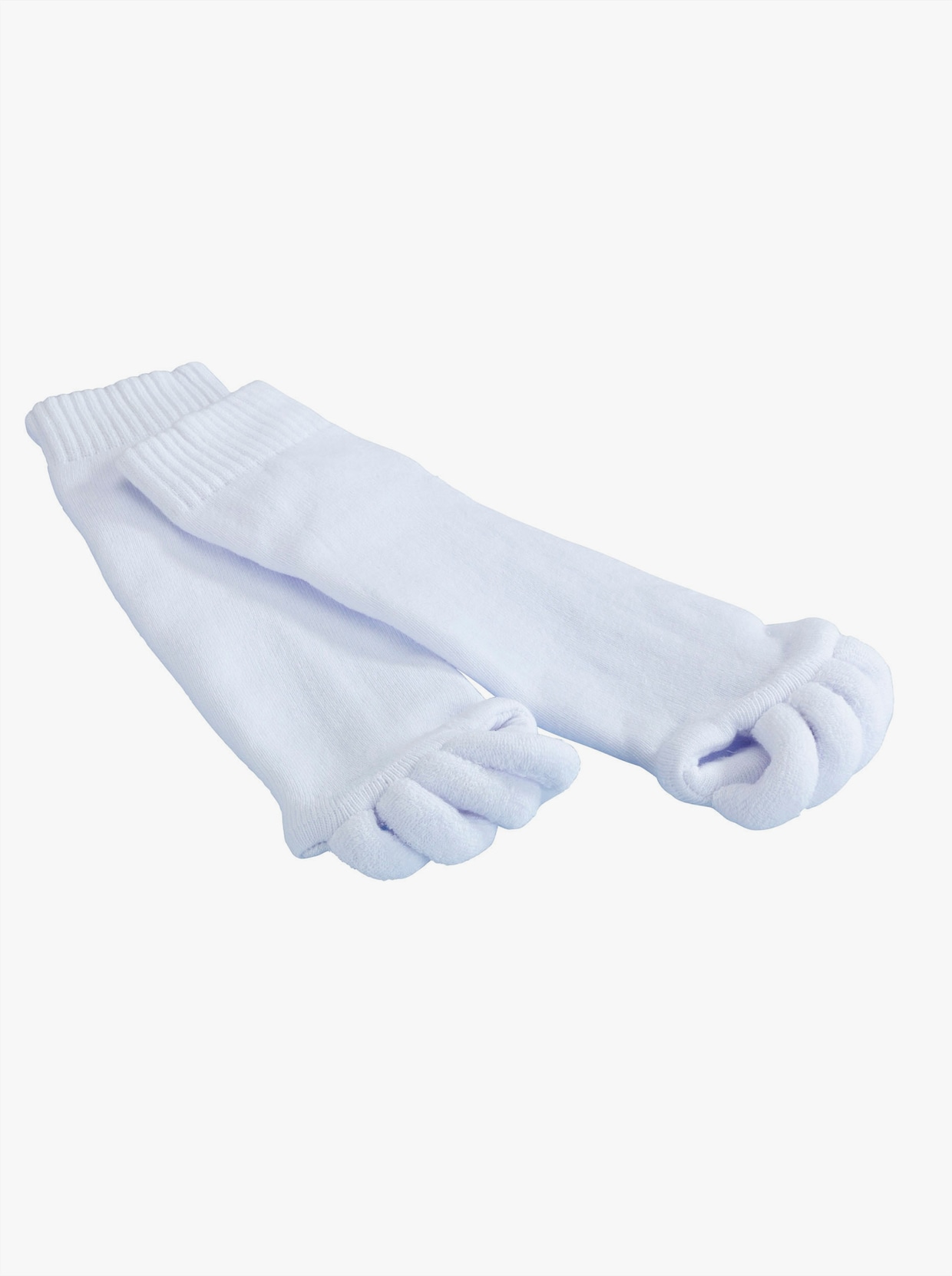 Ponožky na korekciu prstov - biela