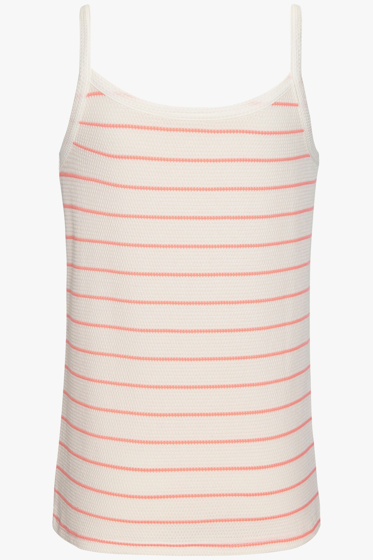Vivance Top - abrikoos, wit