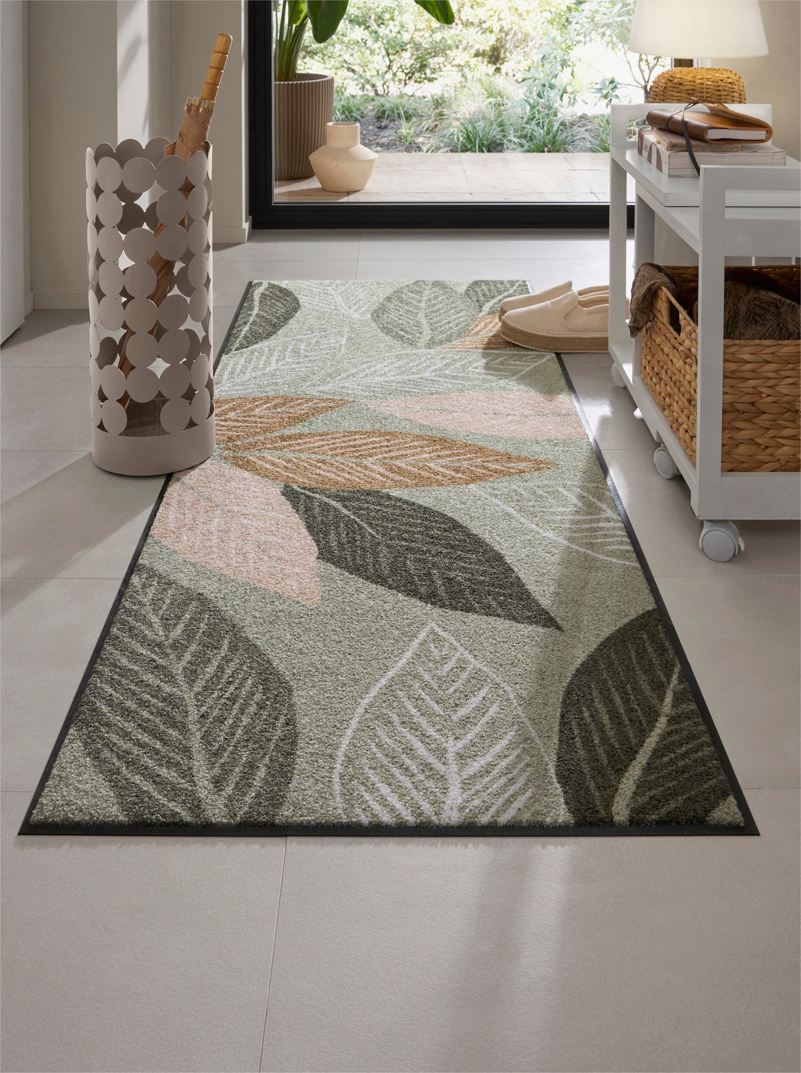 heine home Fußmatte - grün-beige