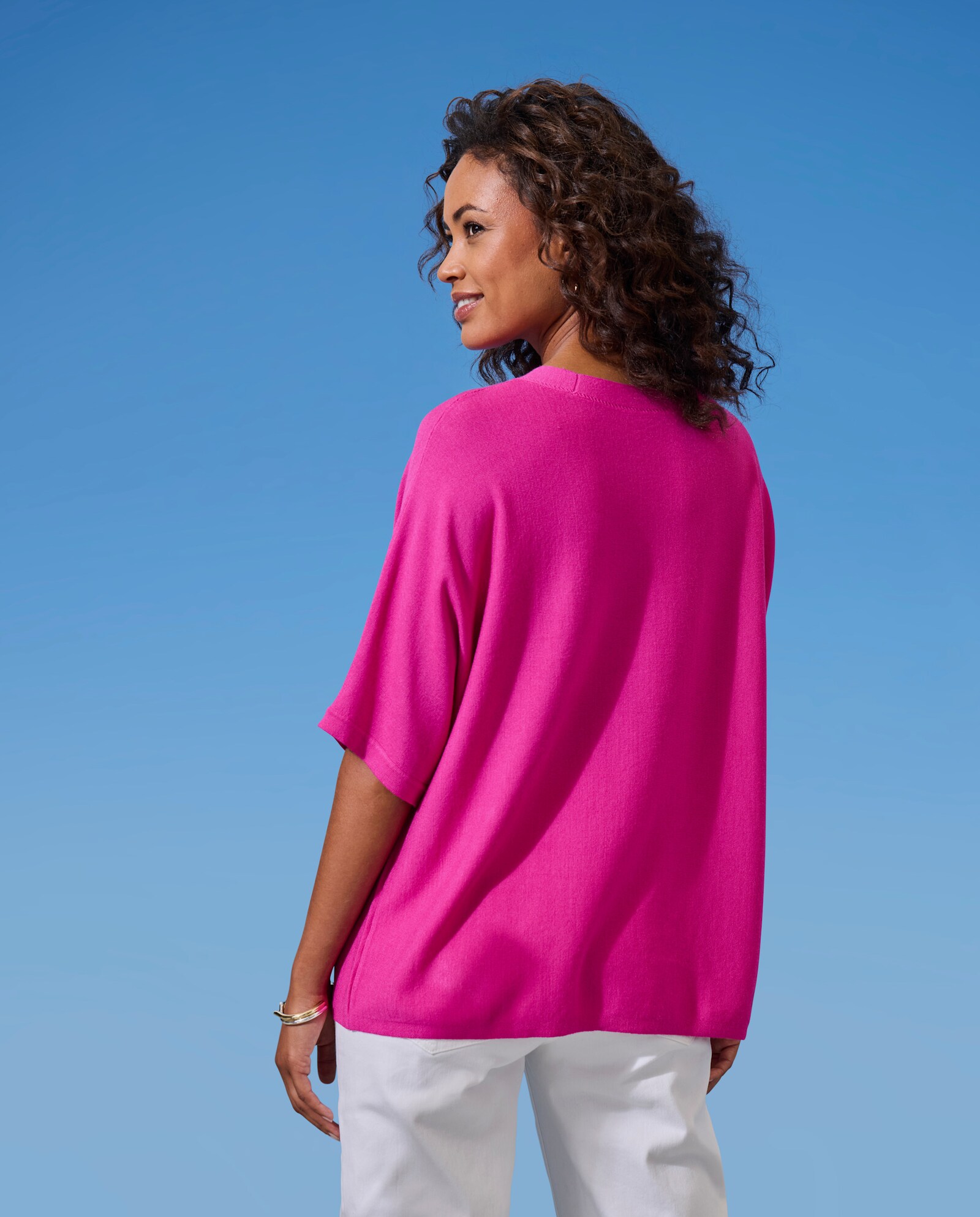 Vivance T-shirt à manches courtes - fuchsia