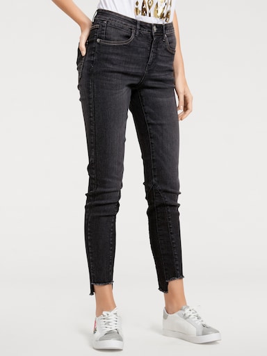 heine Bauchweg-Jeans - black denim