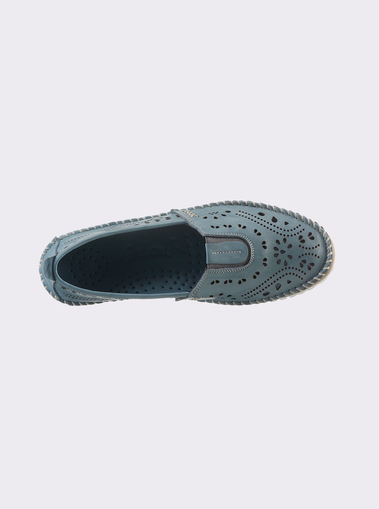 Andrea Conti Slipper - jeansblau