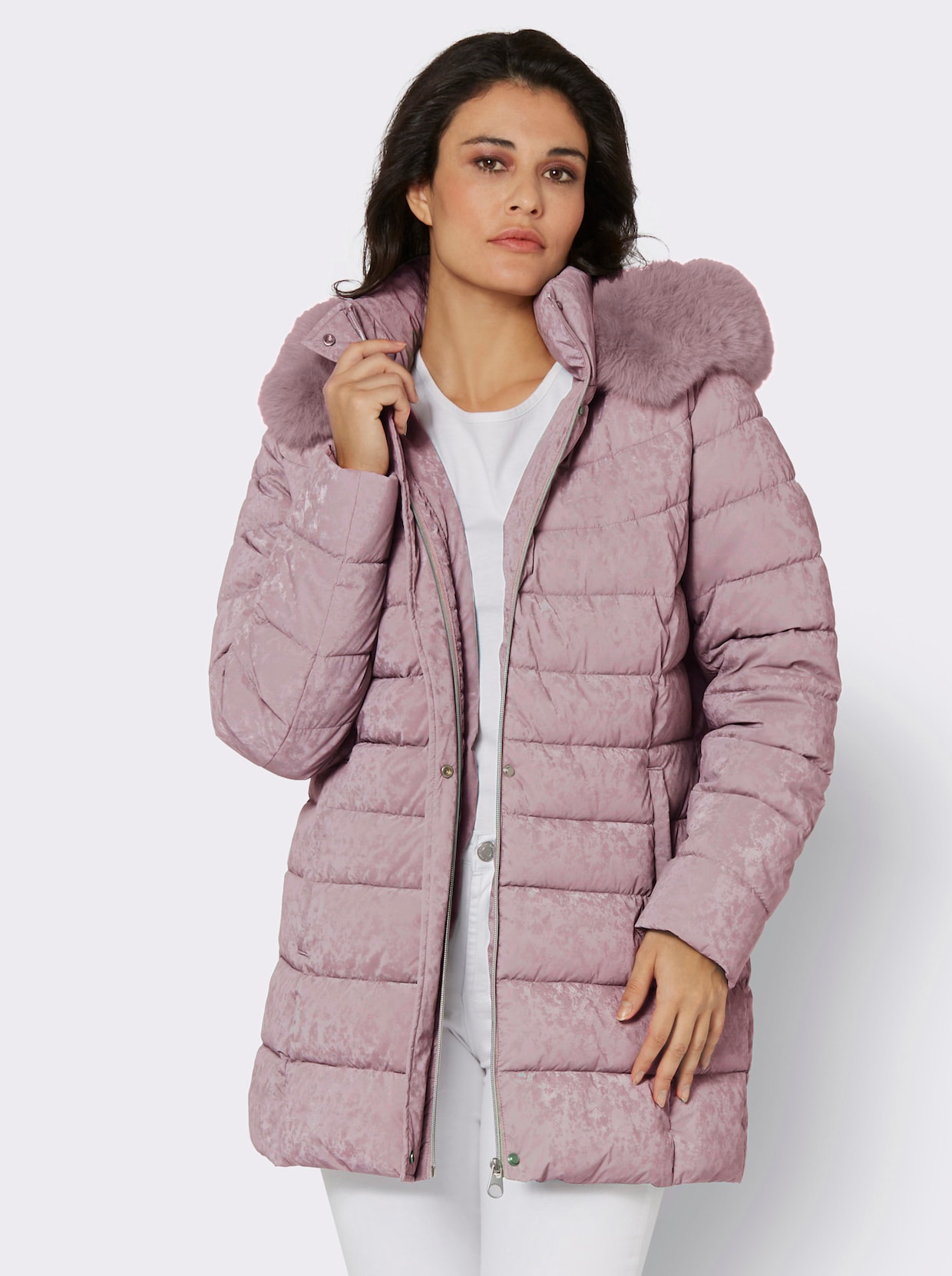 Mainpol Steppjacke - mauve