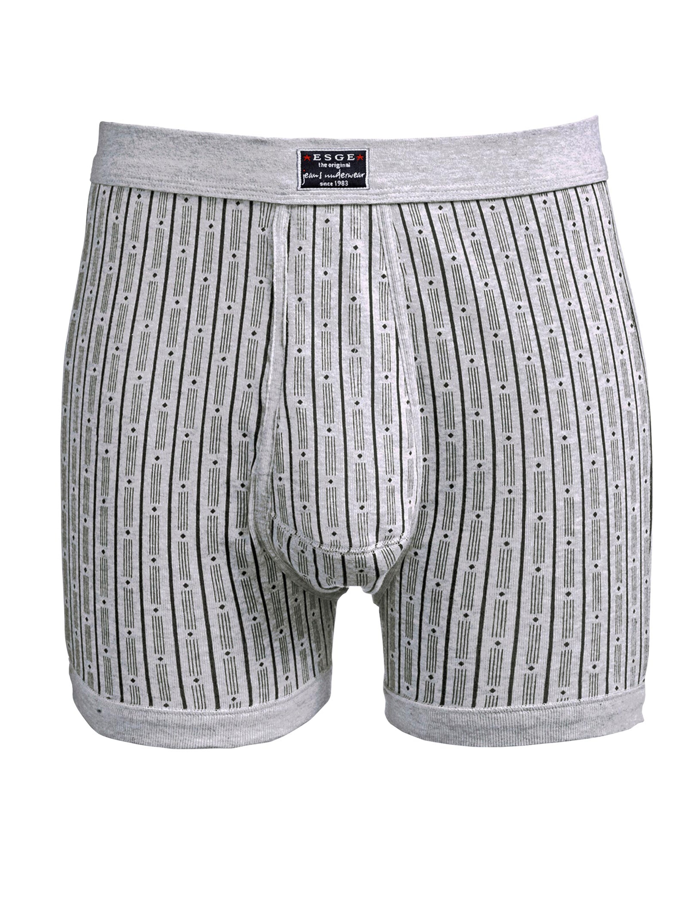 Schlüpfer - grau-bedruckt