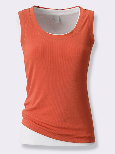 heine Tanktop - terra-ecru