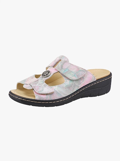 Belvida Slippers - roze geprint