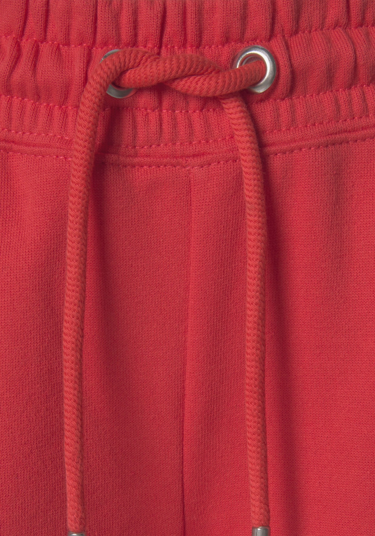 H.I.S Short en matière sweat - rouge