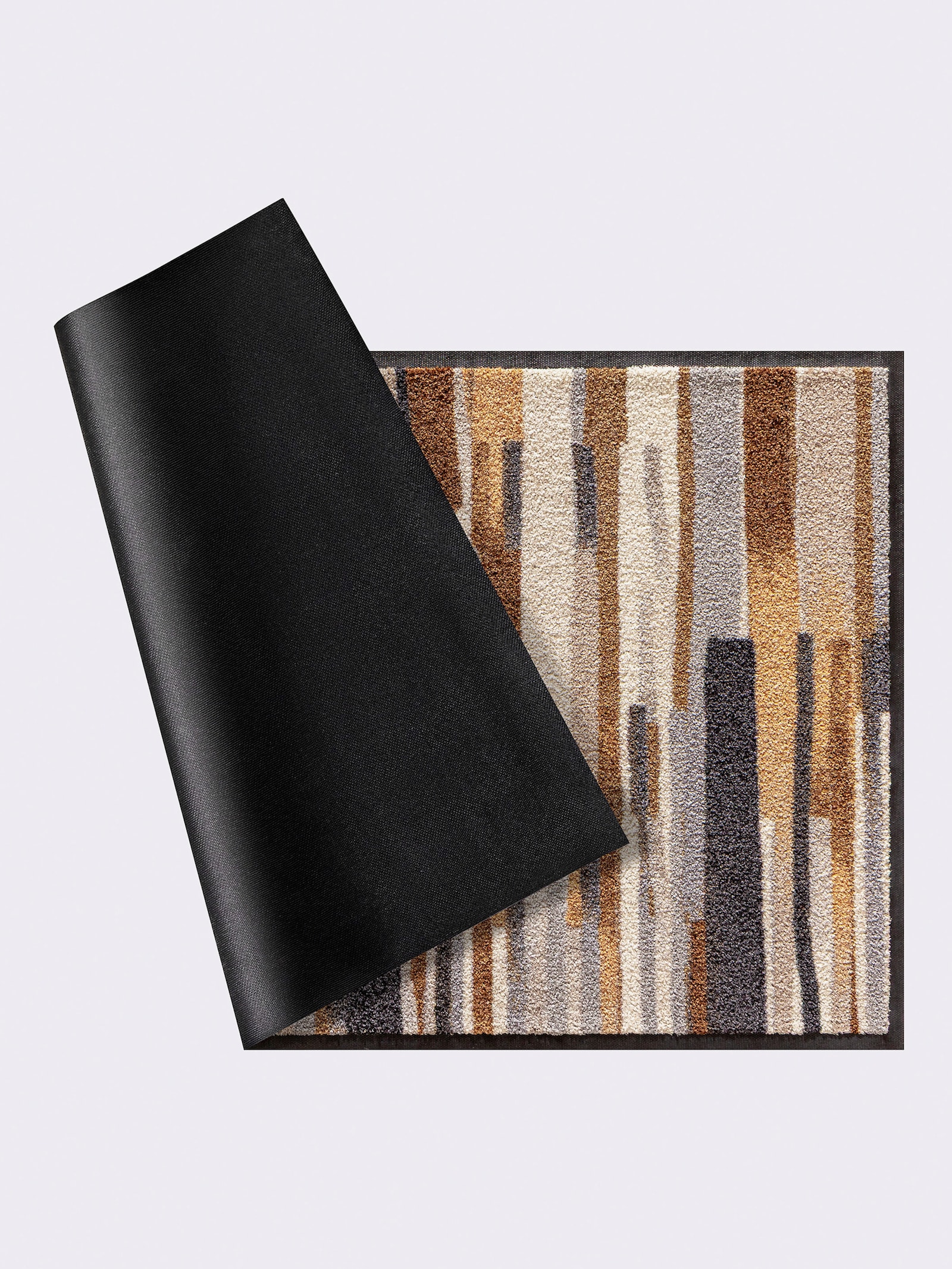 heine home Fußmatte - grau-braun