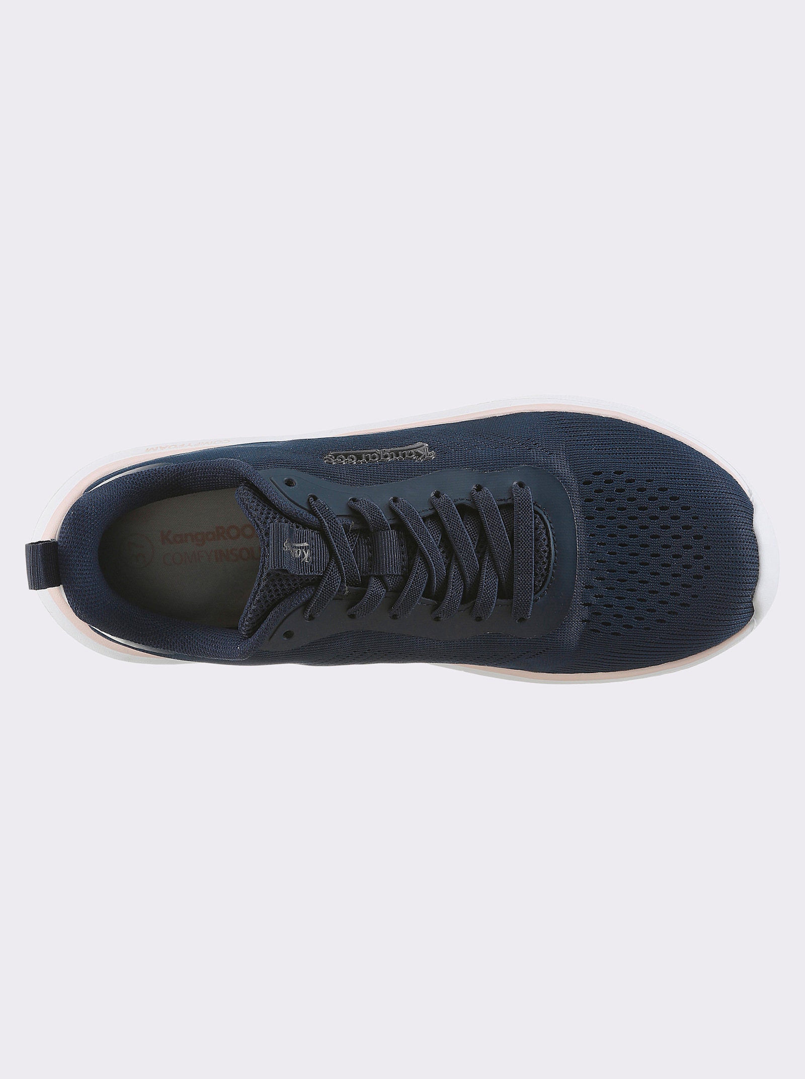KangaROOS Sneaker mit Memory-Sohle - dunkelblau