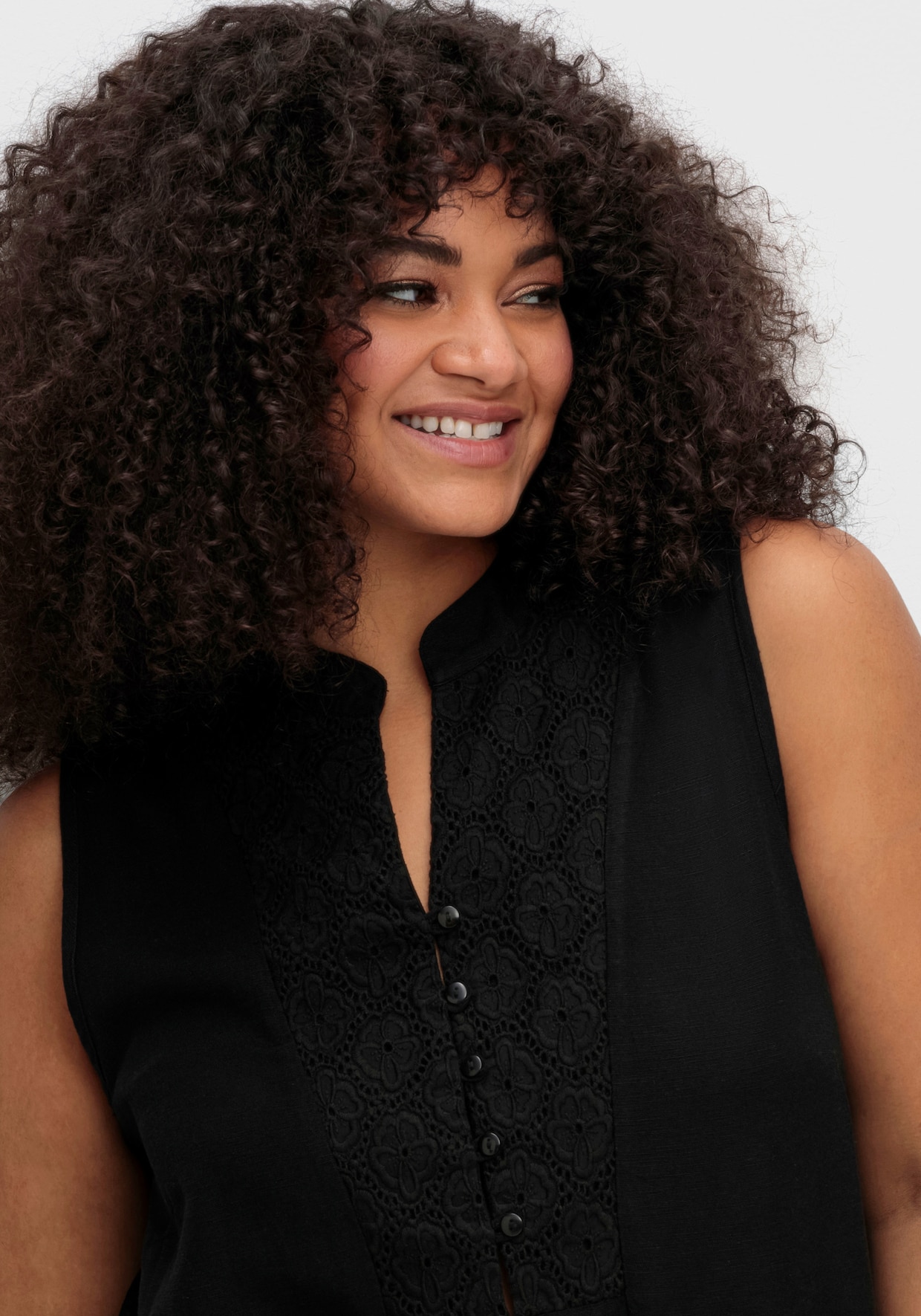 sheego by Joe Browns Blousetop - zwart