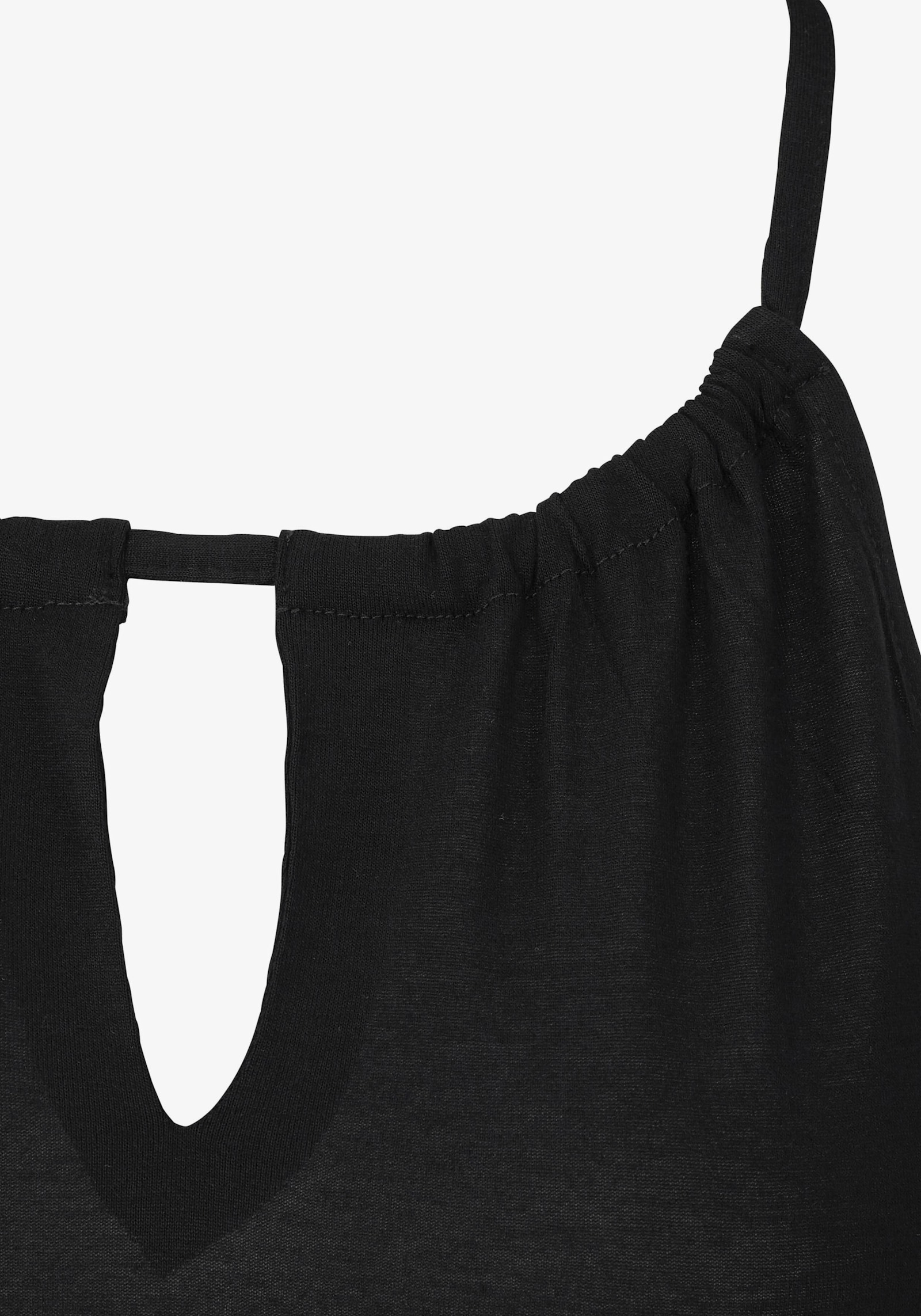 LASCANA Spaghettitop - schwarz