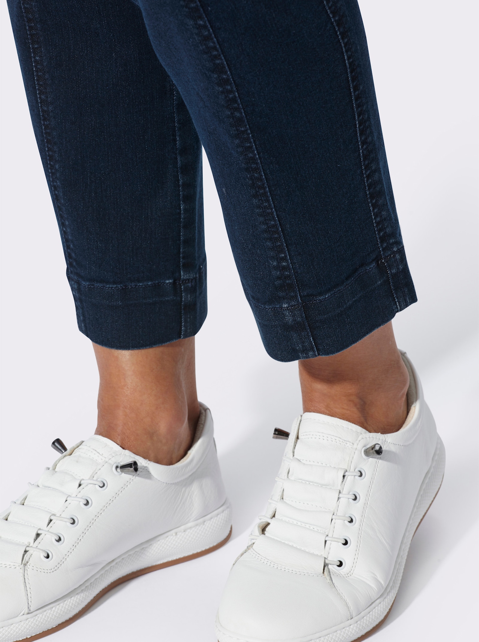 Stretch-Hose mit Teilungsnaht vorne - dark blue