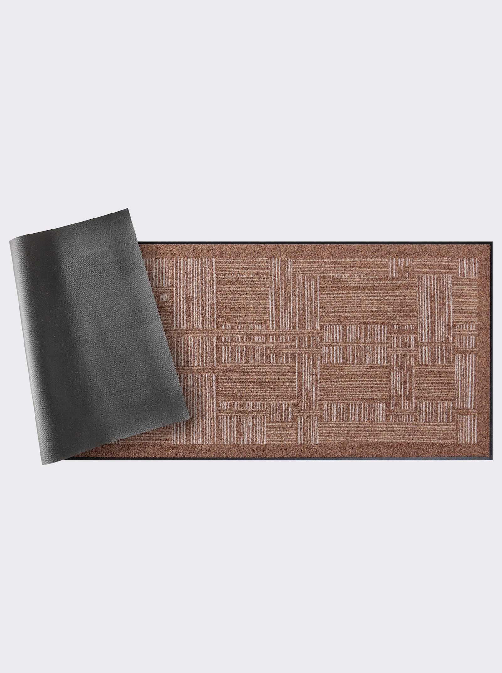 Salonloewe Fußmatte made in Germany - taupe