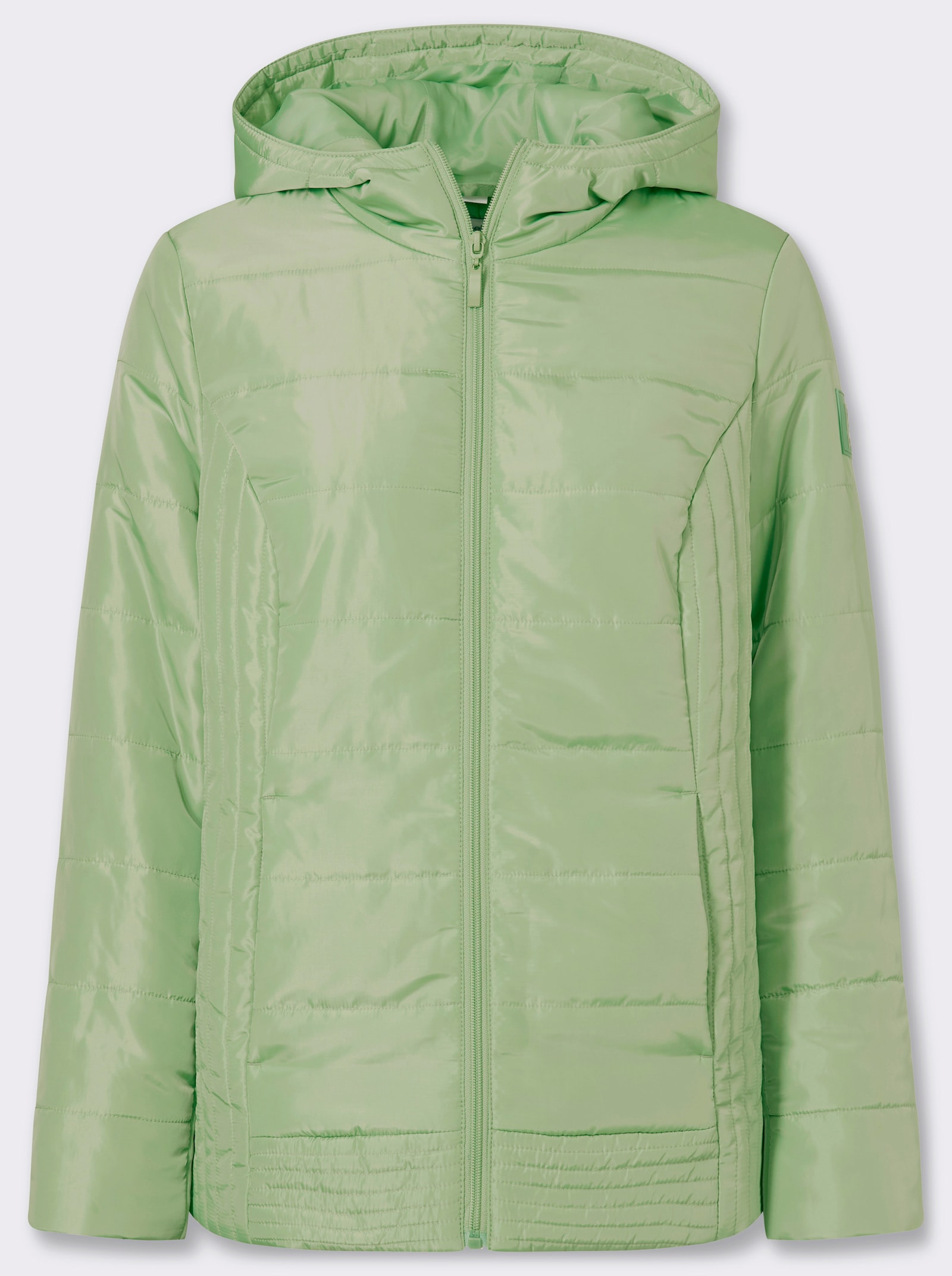 heine Steppjacke mit Kapuze - eucalyptus