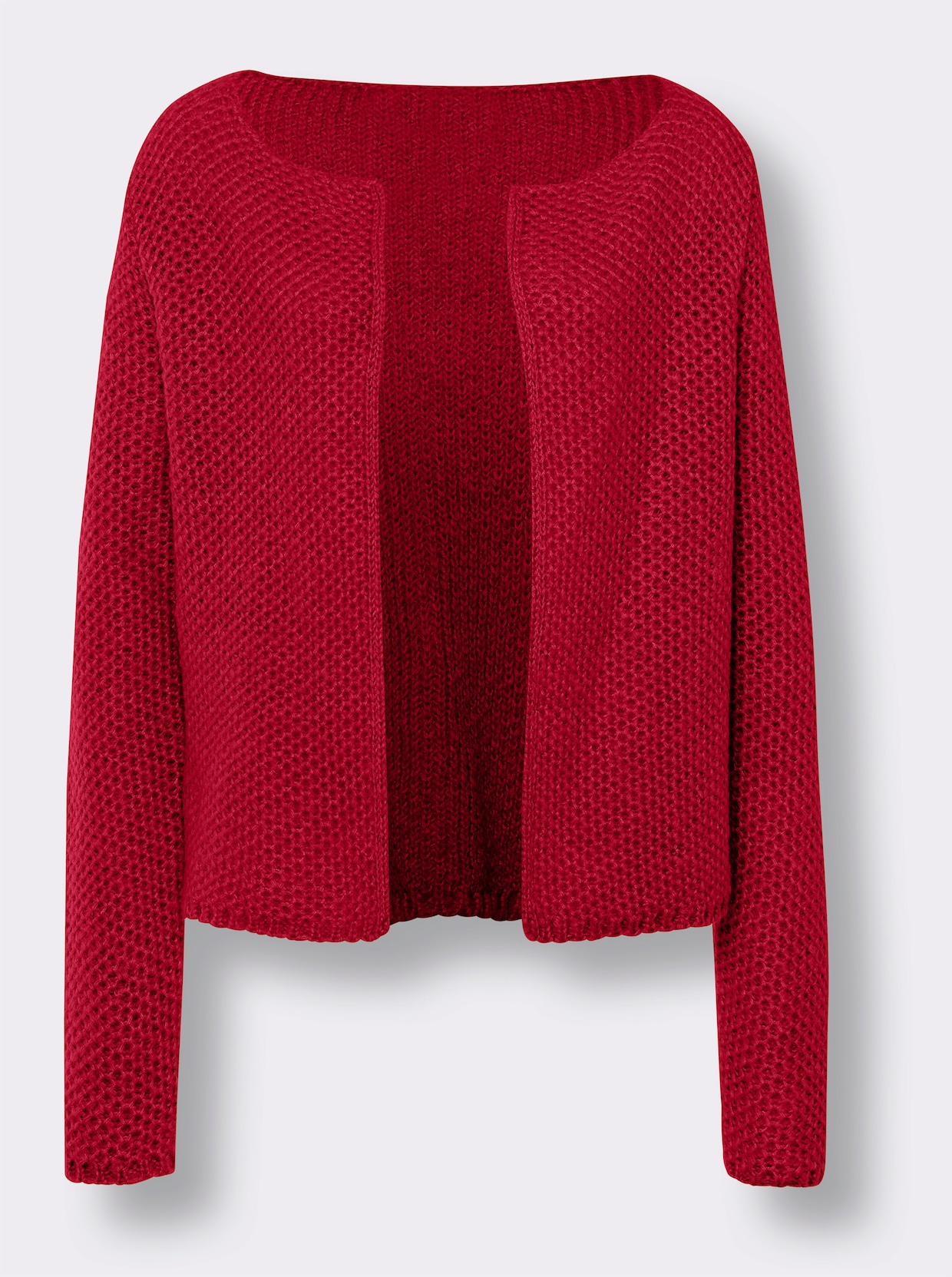 heine veste en tricot - rouge