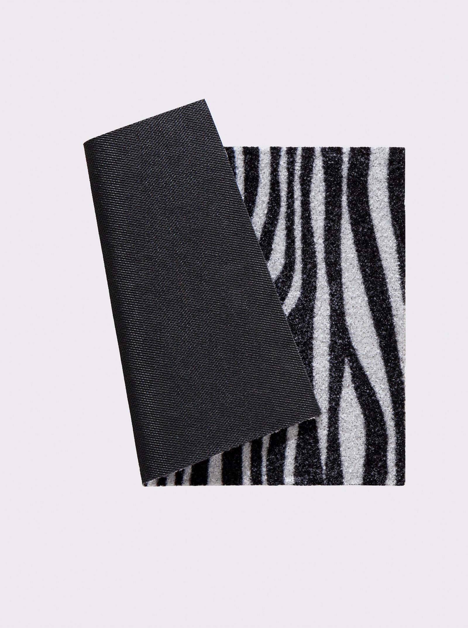 Akzente Fußmatte - schwarz-weiß