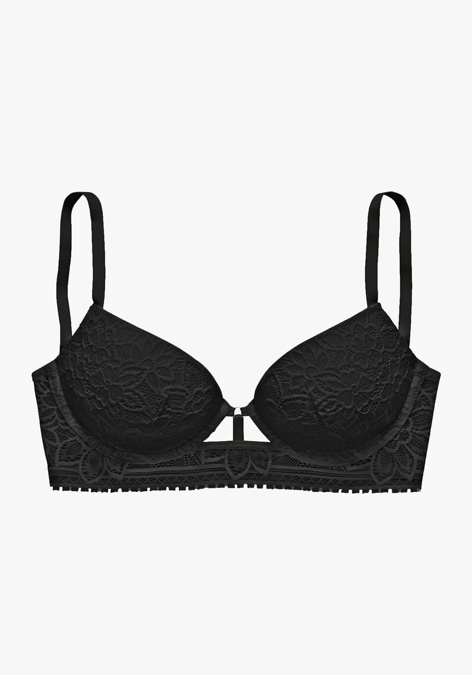 LASCANA Push-up-BH - schwarz