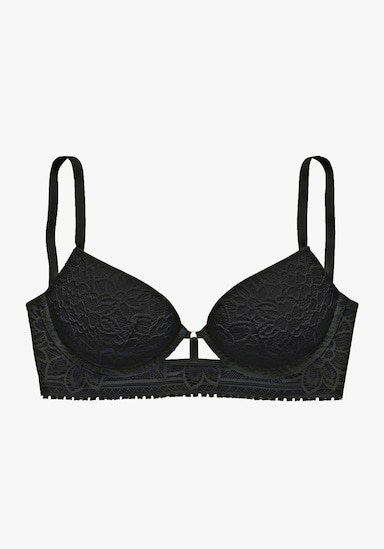 LASCANA Push-up-BH - schwarz
