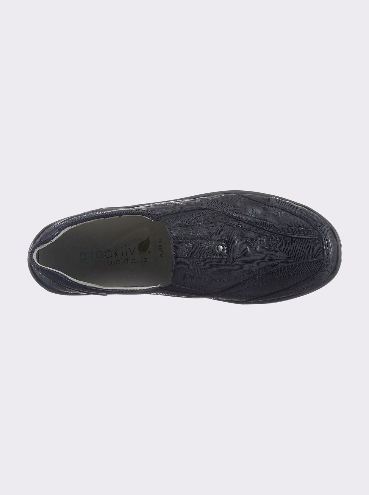 Waldläufer Slipper - marine