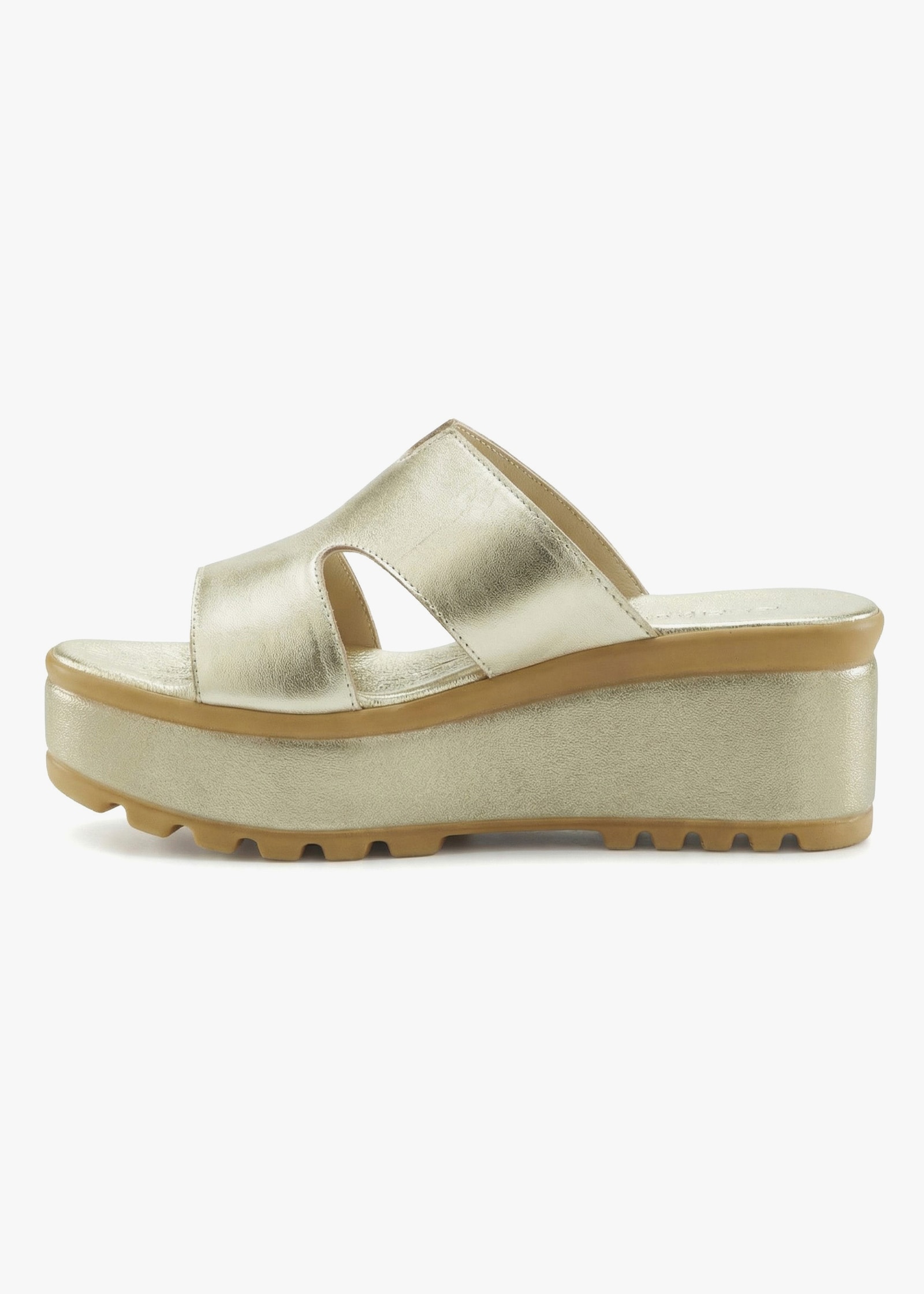 LASCANA Pantolette - goldfarben