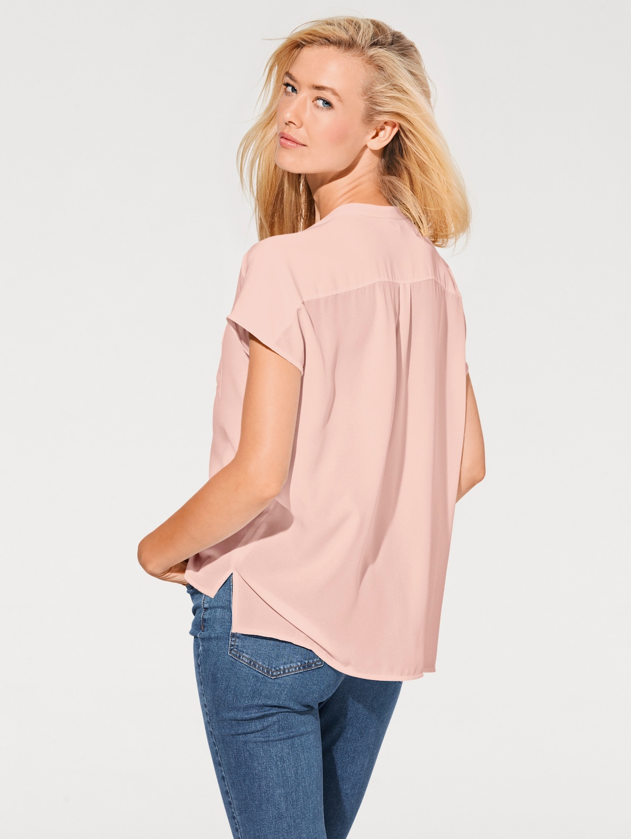 heine Oversized Bluse - rosé