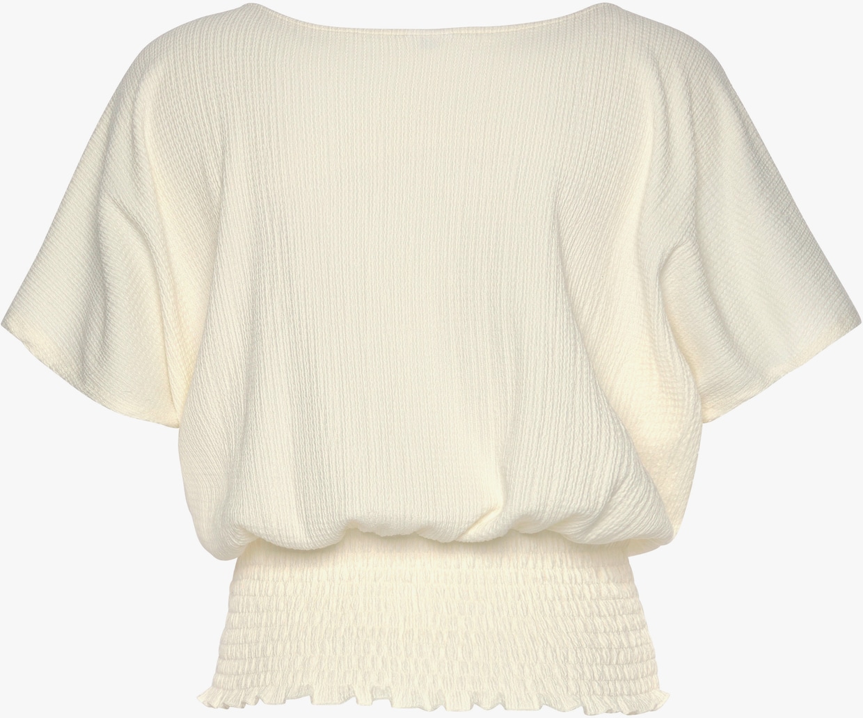 LASCANA V-Shirt - creme