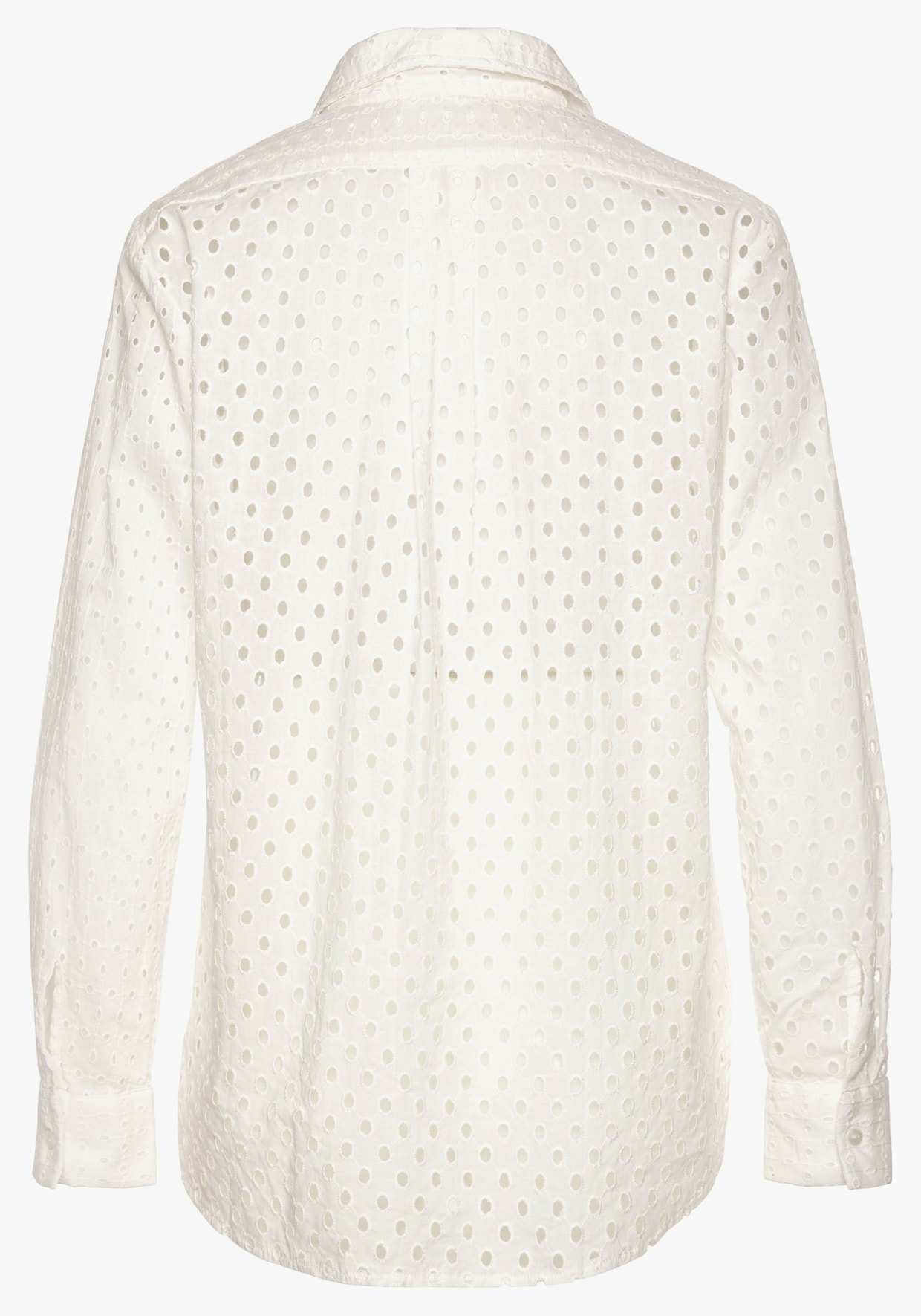 LASCANA Blouse met lange mouwen - crème