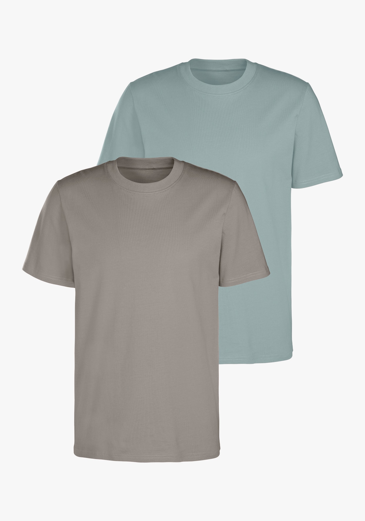 KangaROOS T-shirt - steengrijs/mint