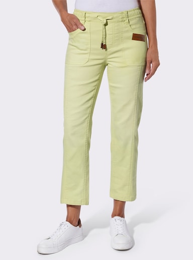 7/8-Jeans - pistazie